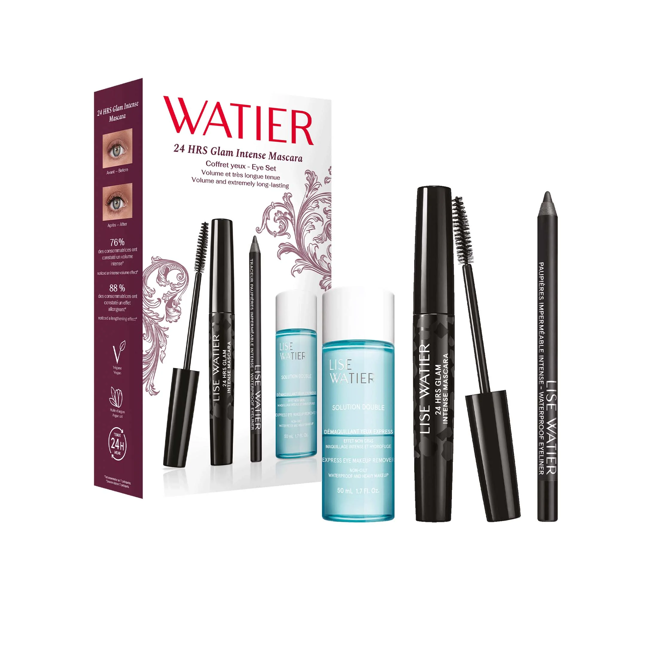 24 Hrs Glam Intense Mascara Set