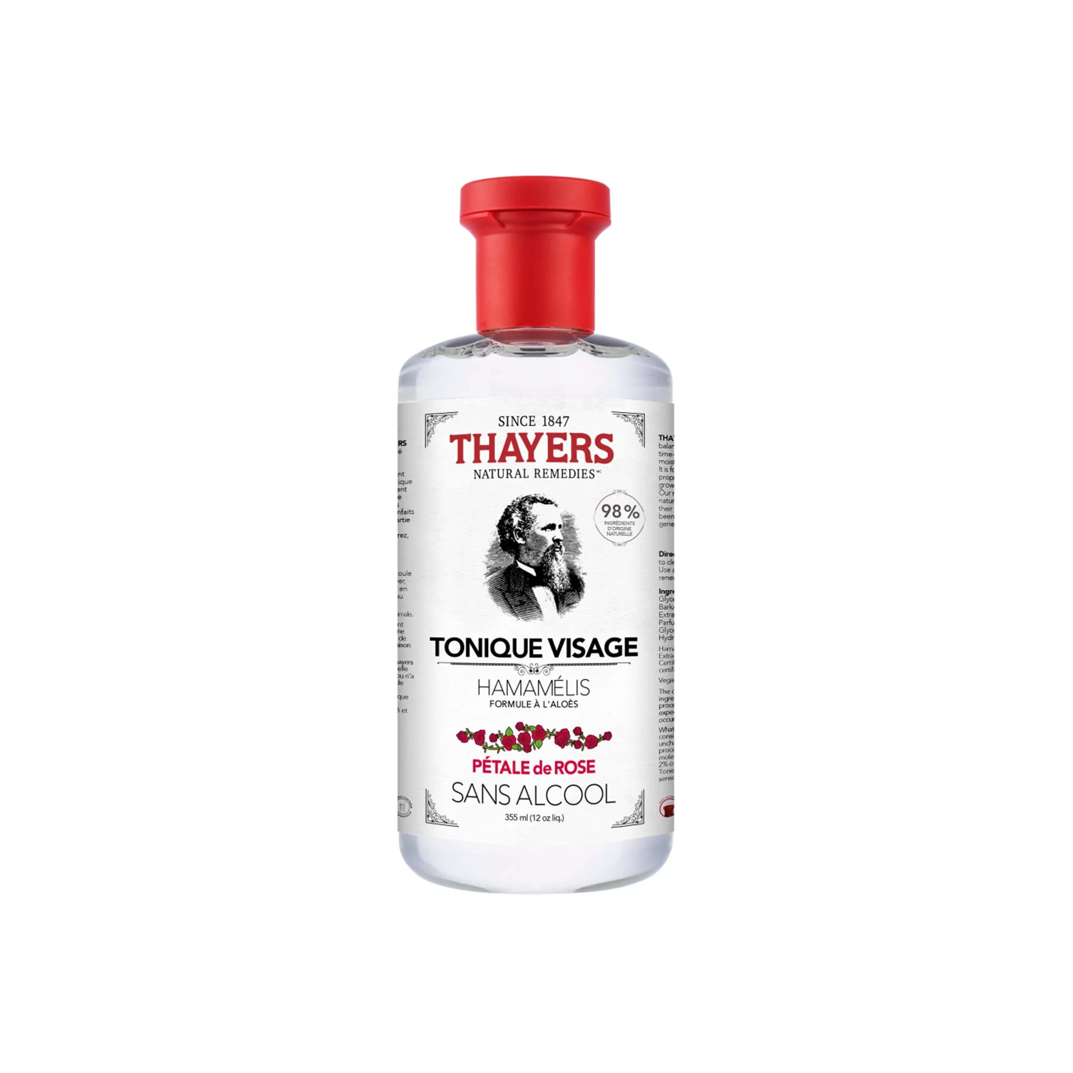 Alcohol Free Witch Hazel Toner Rose - Image 2