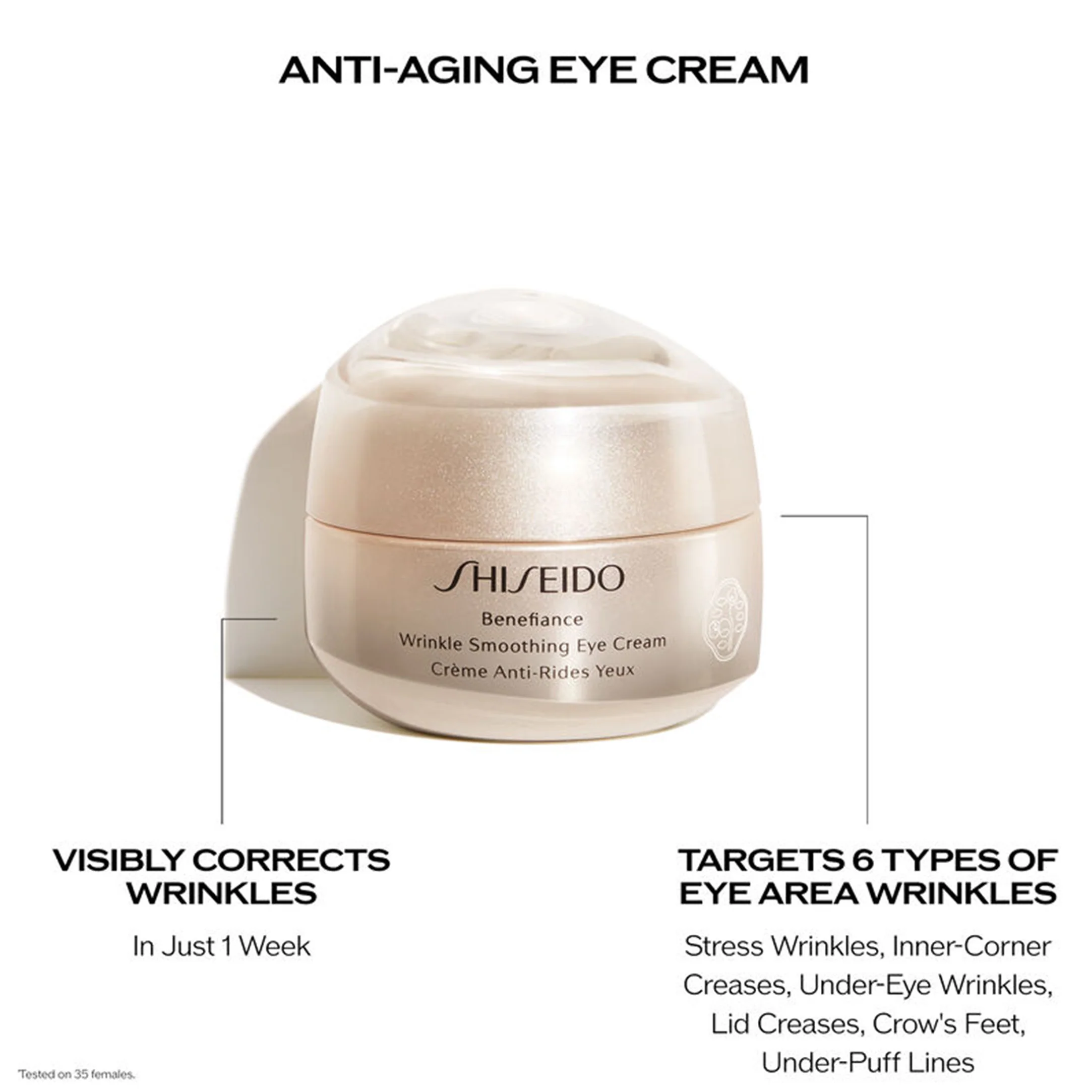 Benefiance Wrinkle Smoothing Eye Cream N - Image 2
