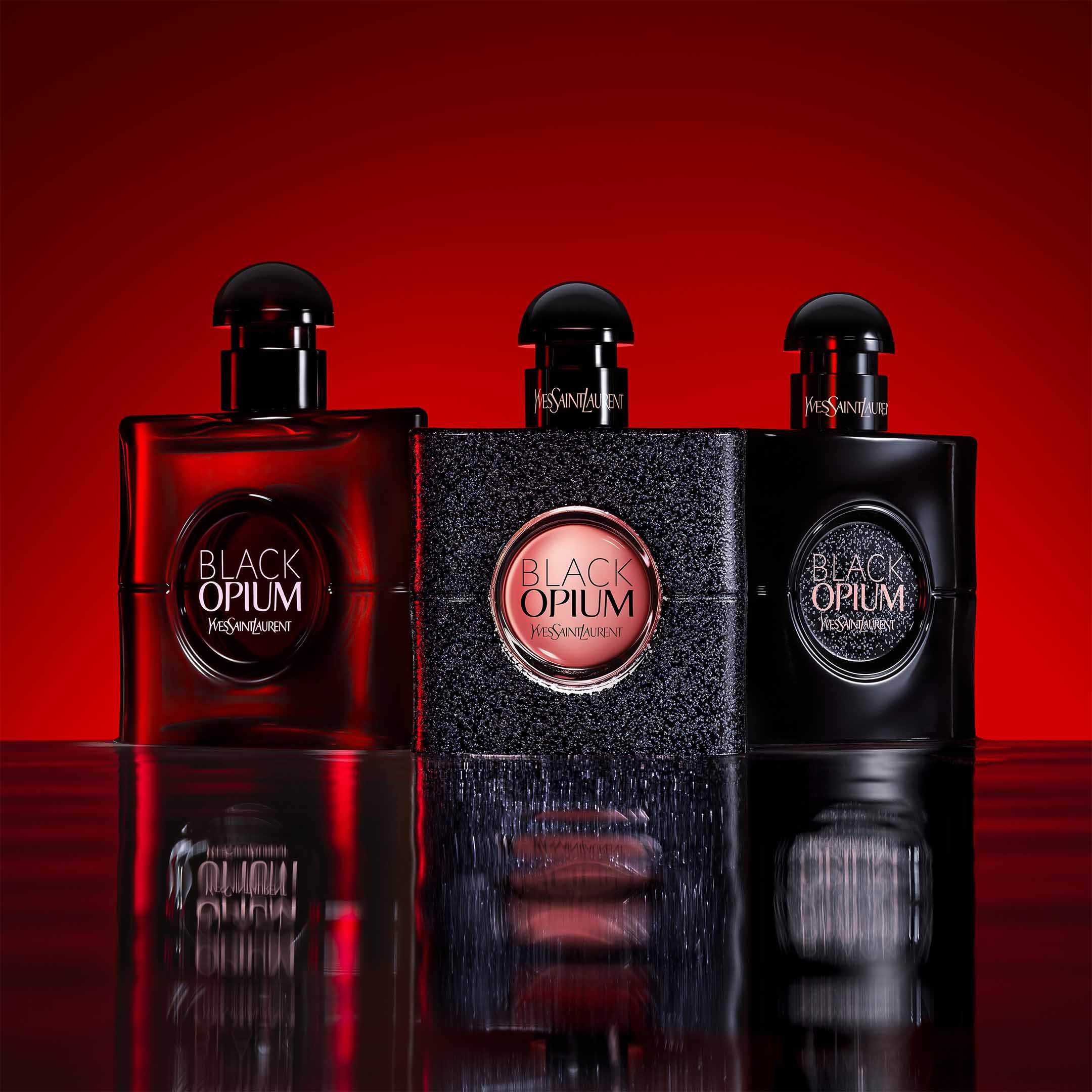 Black Opium Eau De Parfum Over Red - Image 5
