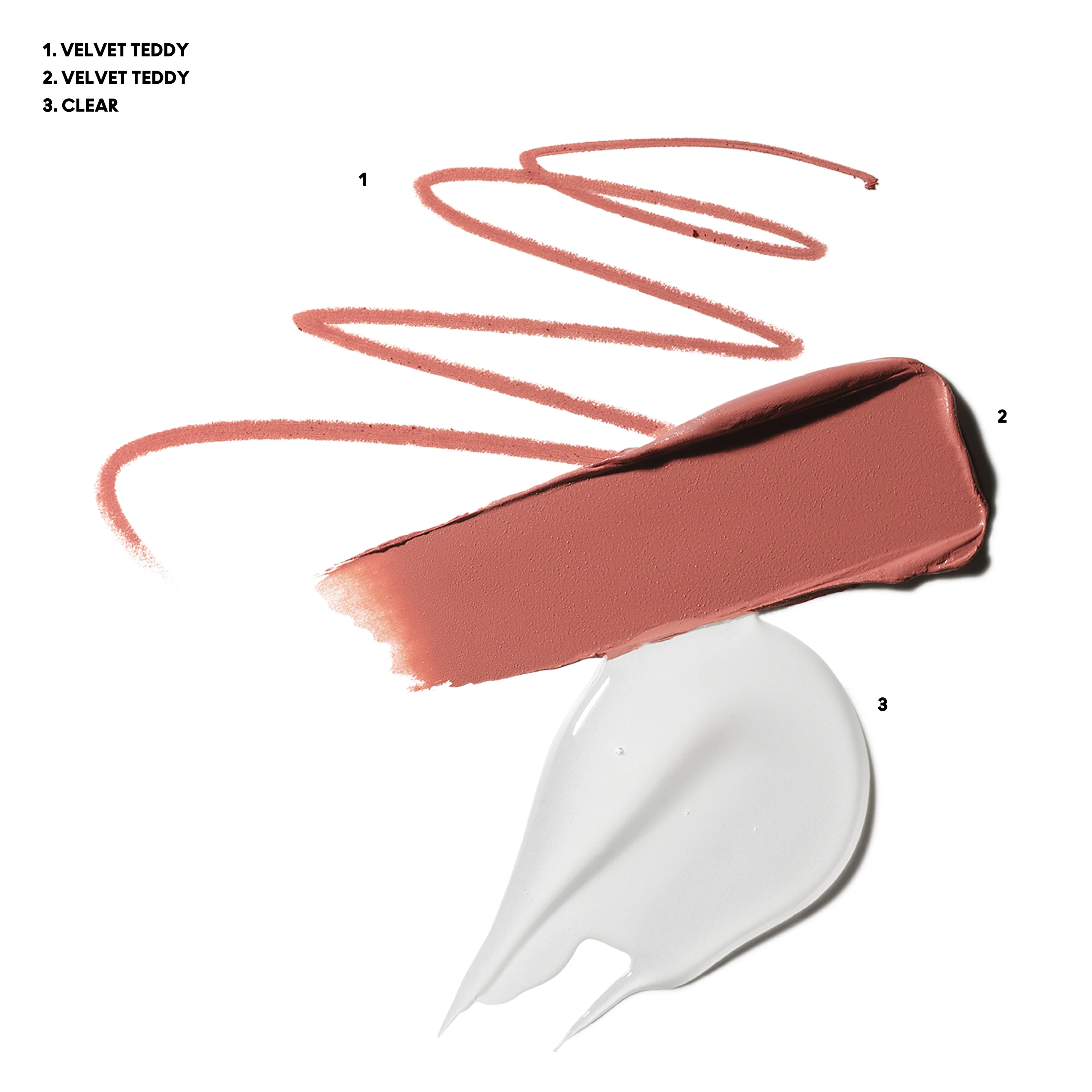 Claim To Fame Lip Trio Velvet Teddy - Image 3