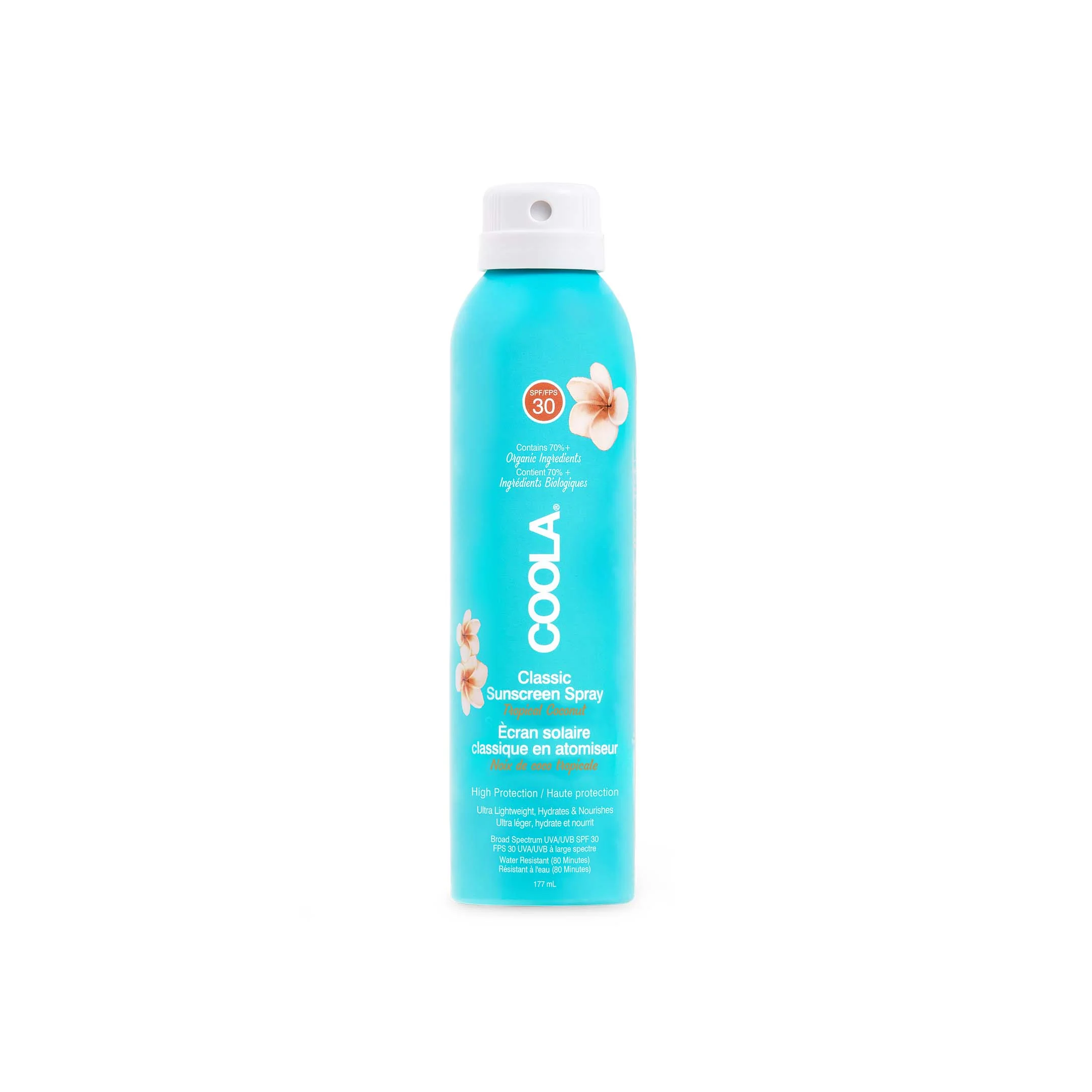 Classic Body SPF 30 Tropical Coconut Sunscreen Spray