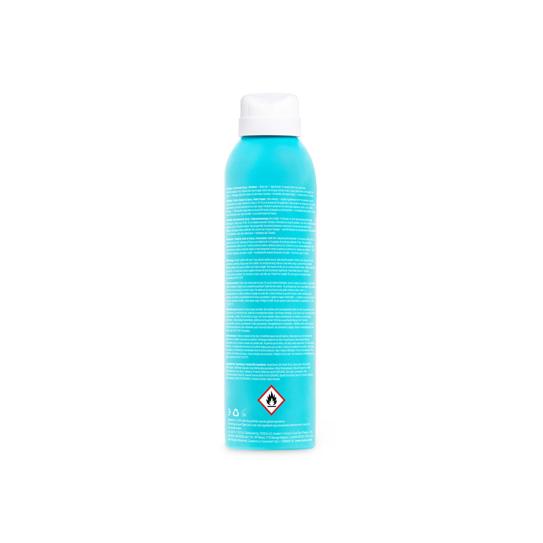 Classic Body SPF 30 Tropical Coconut Sunscreen Spray - Image 2