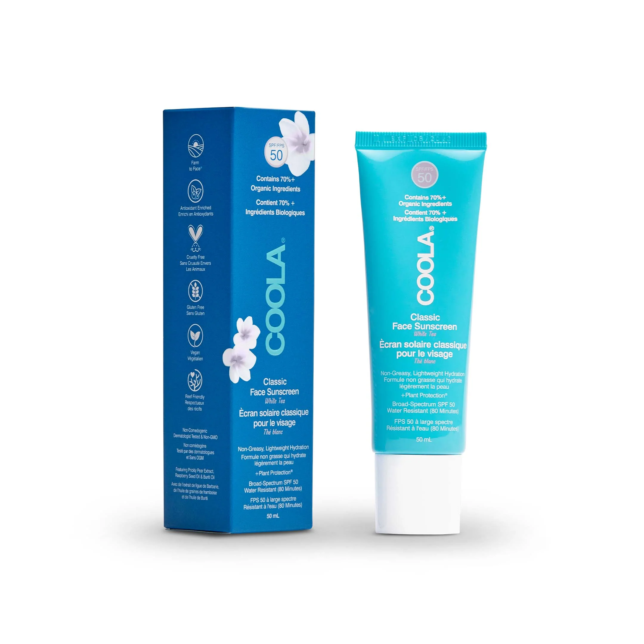 Classic Face SPF 50 White Tea Lotion