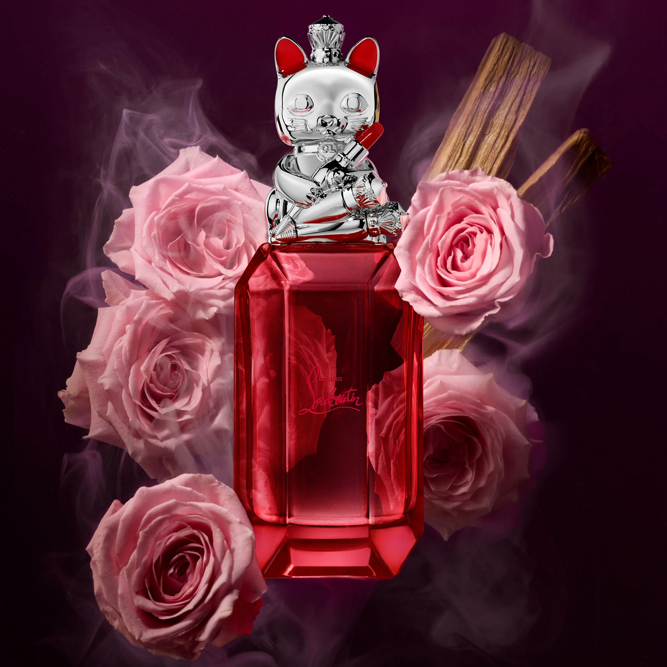 CLB LOUBIDOO SMOKY ROSE LE24 EDP 90ML - Image 4