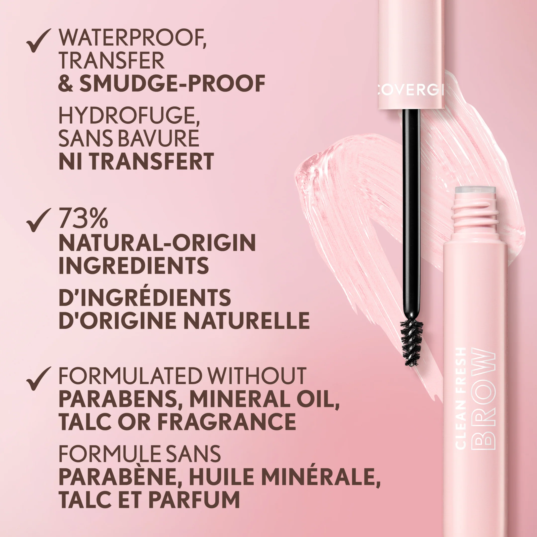 Clean Fresh Brow Enhancer Gel Wax - Image 4