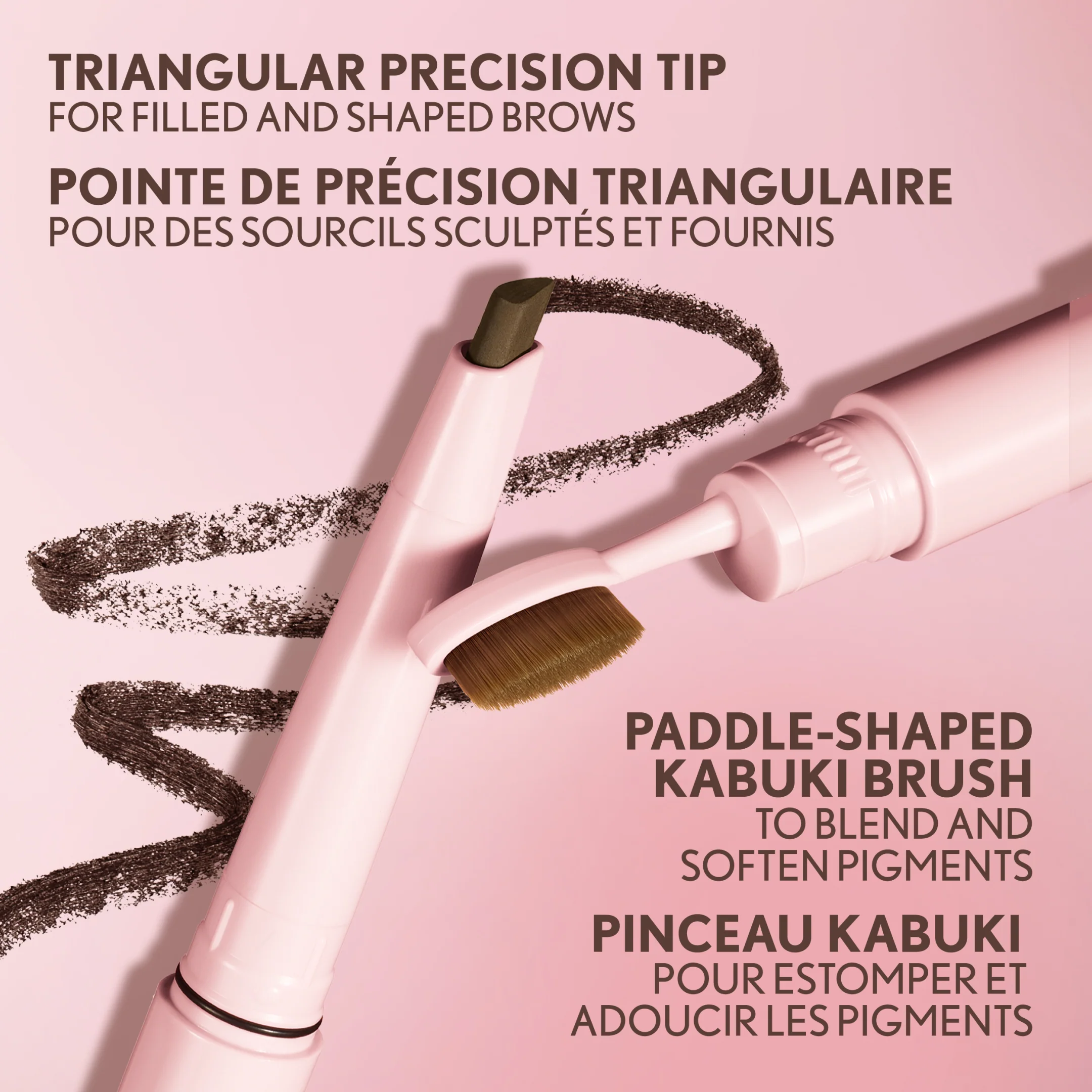 Clean Fresh Brow Filler Pomade Eyebrow Pencil - Image 5