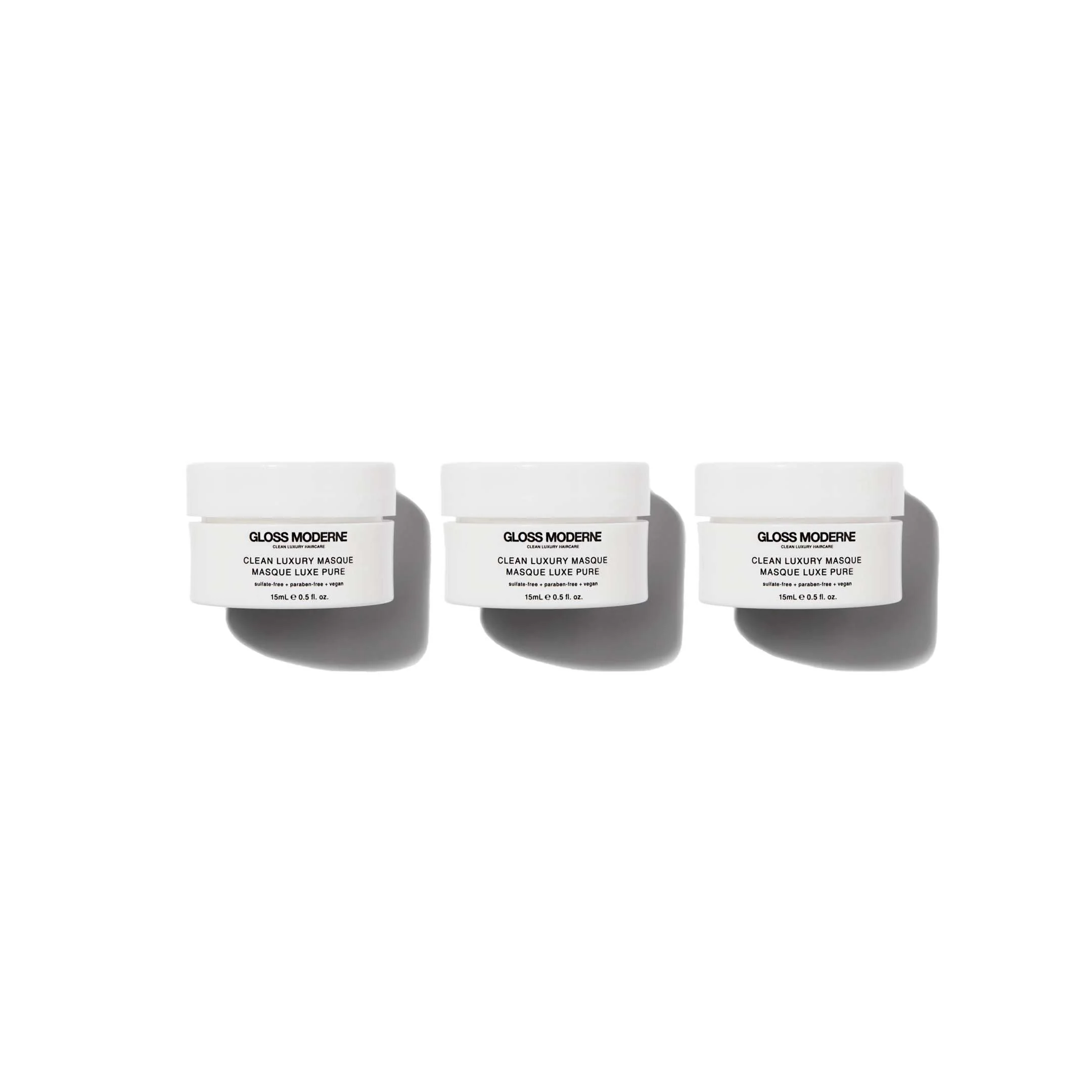 Clean Luxury Hair Masque Travel Trio - Soleil