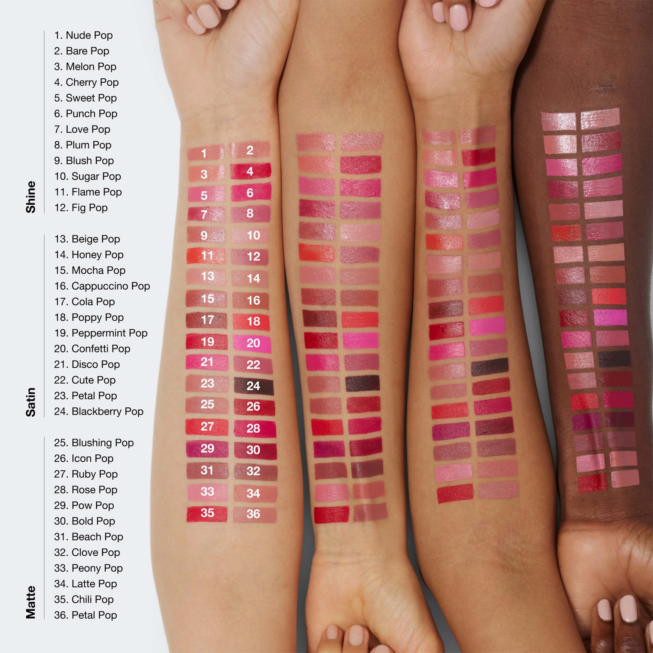 Clinique Pop™ Longwear Lipstick - Image 4