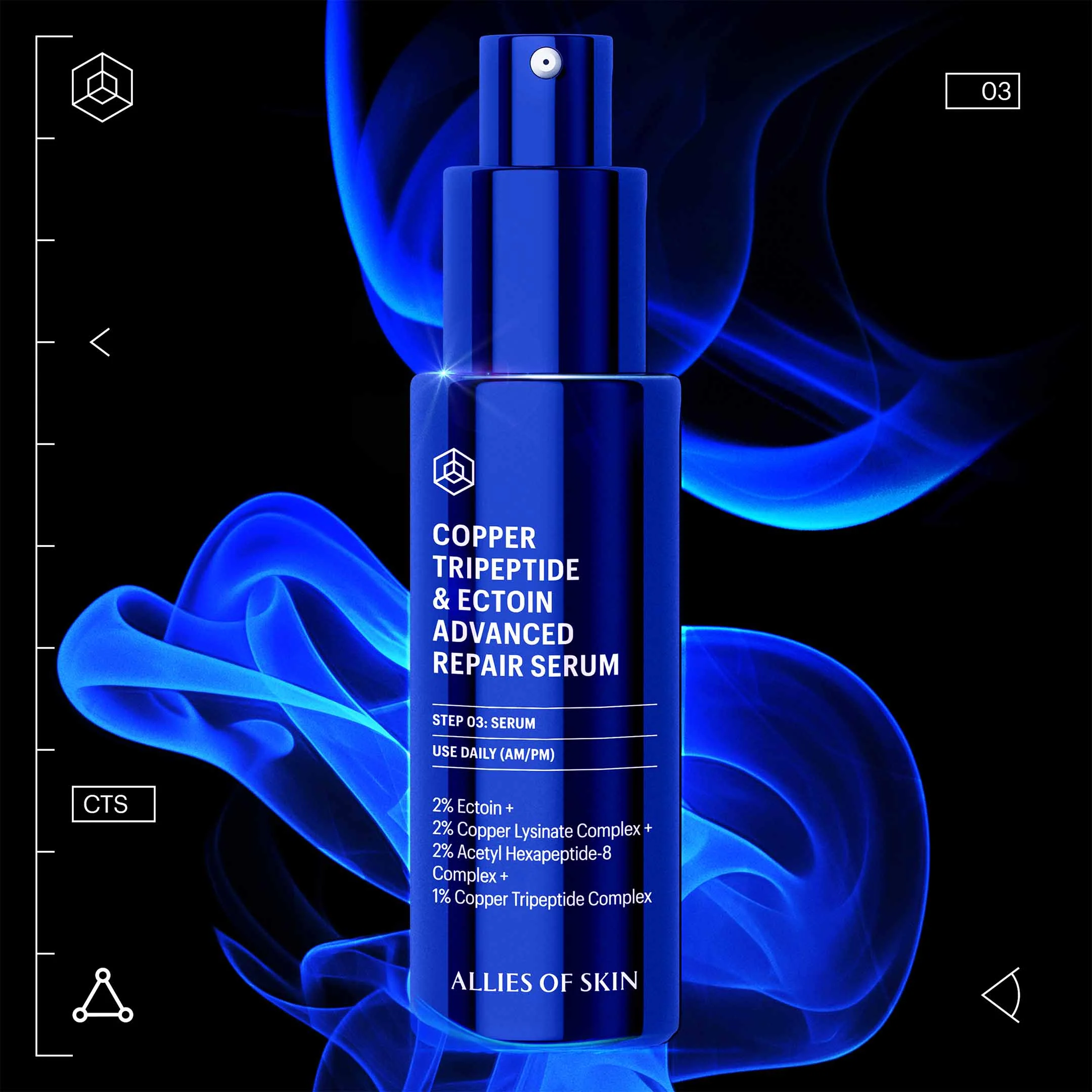 Copper Tripeptide & Ectoin Advanced Recovery Serum - Image 8