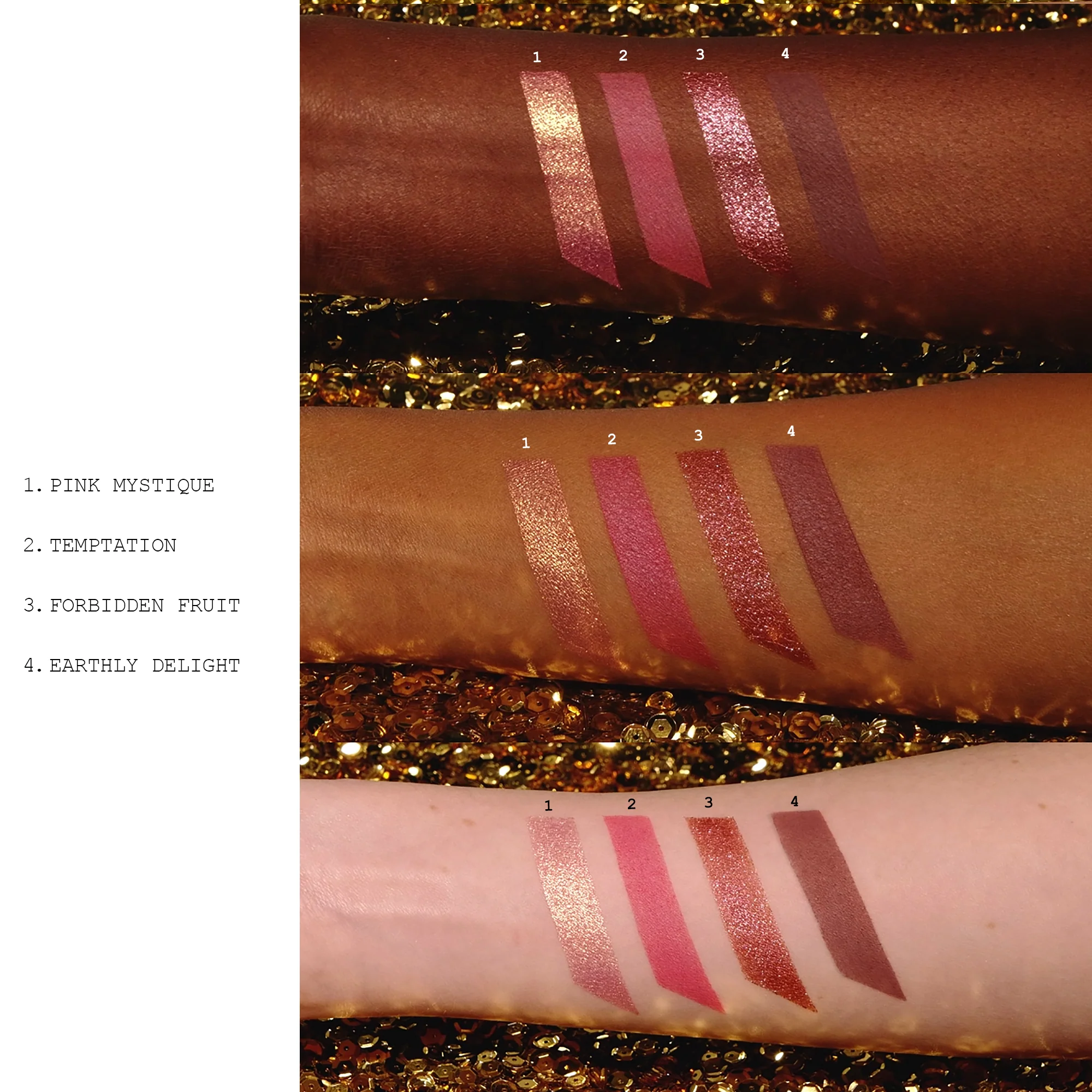 Divine Rose Luxe Eyeshadow Quad - Image 3