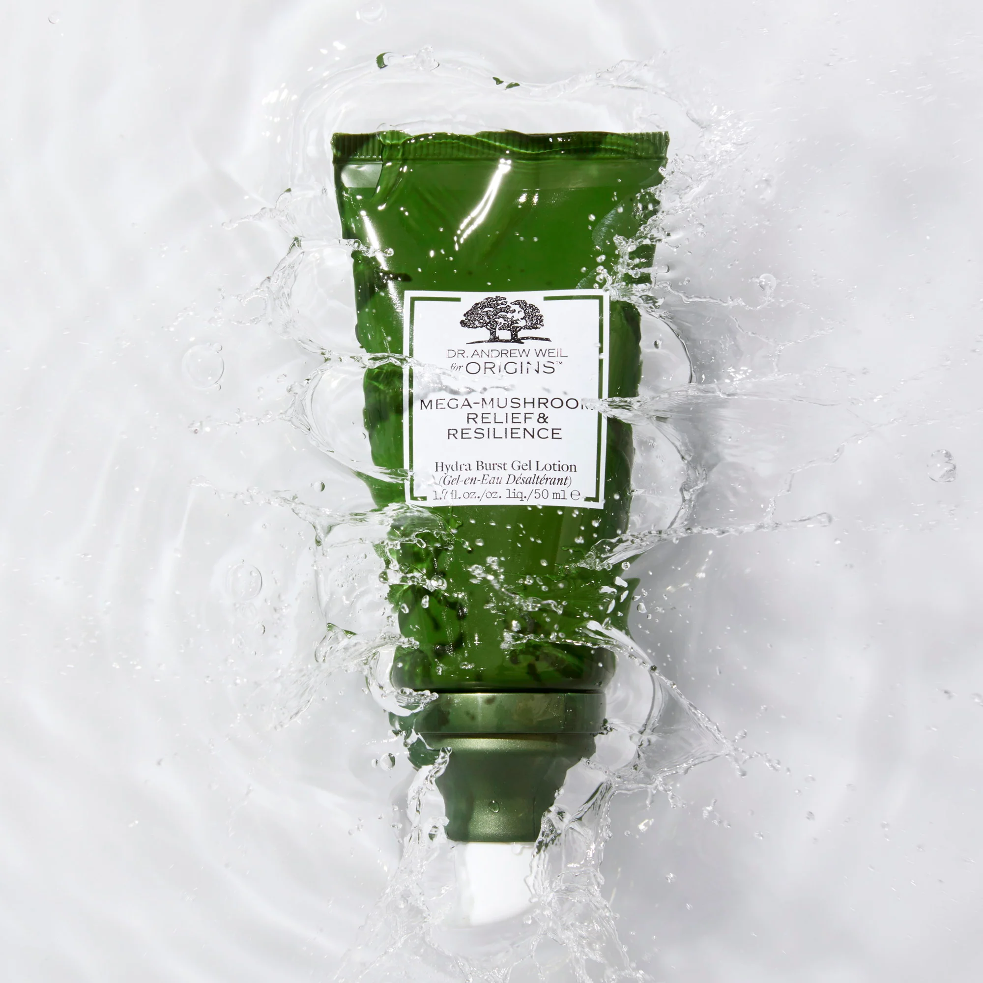 Dr. Andrew Weil For Origins⢠Mega-Mushroom Relief & Resilience Hydra Burst Gel Lotion - Image 2