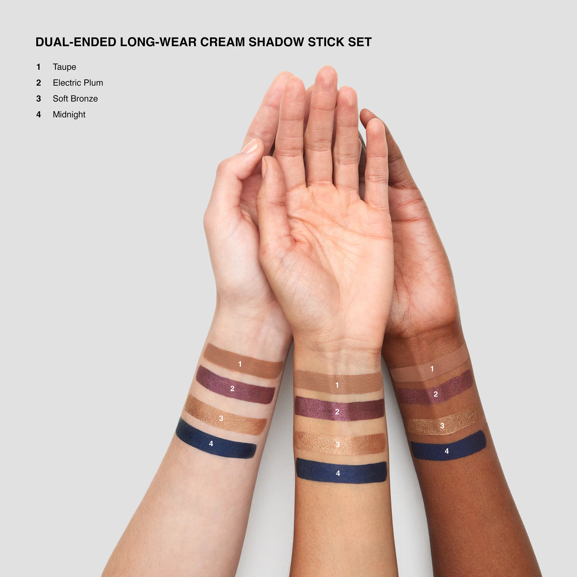 Dual-Ended Long-Wear Cream Shadow Stick Set - Image 5
