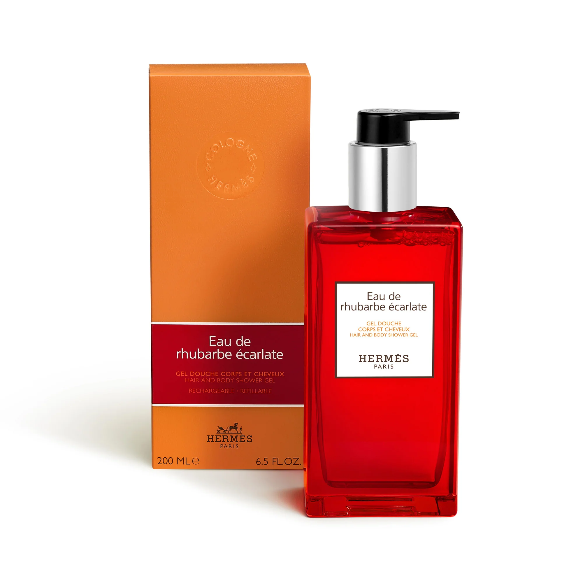 Eau De Rhubarbe Ecarlate Hair & Body Shower Gel 200Ml - Image 3