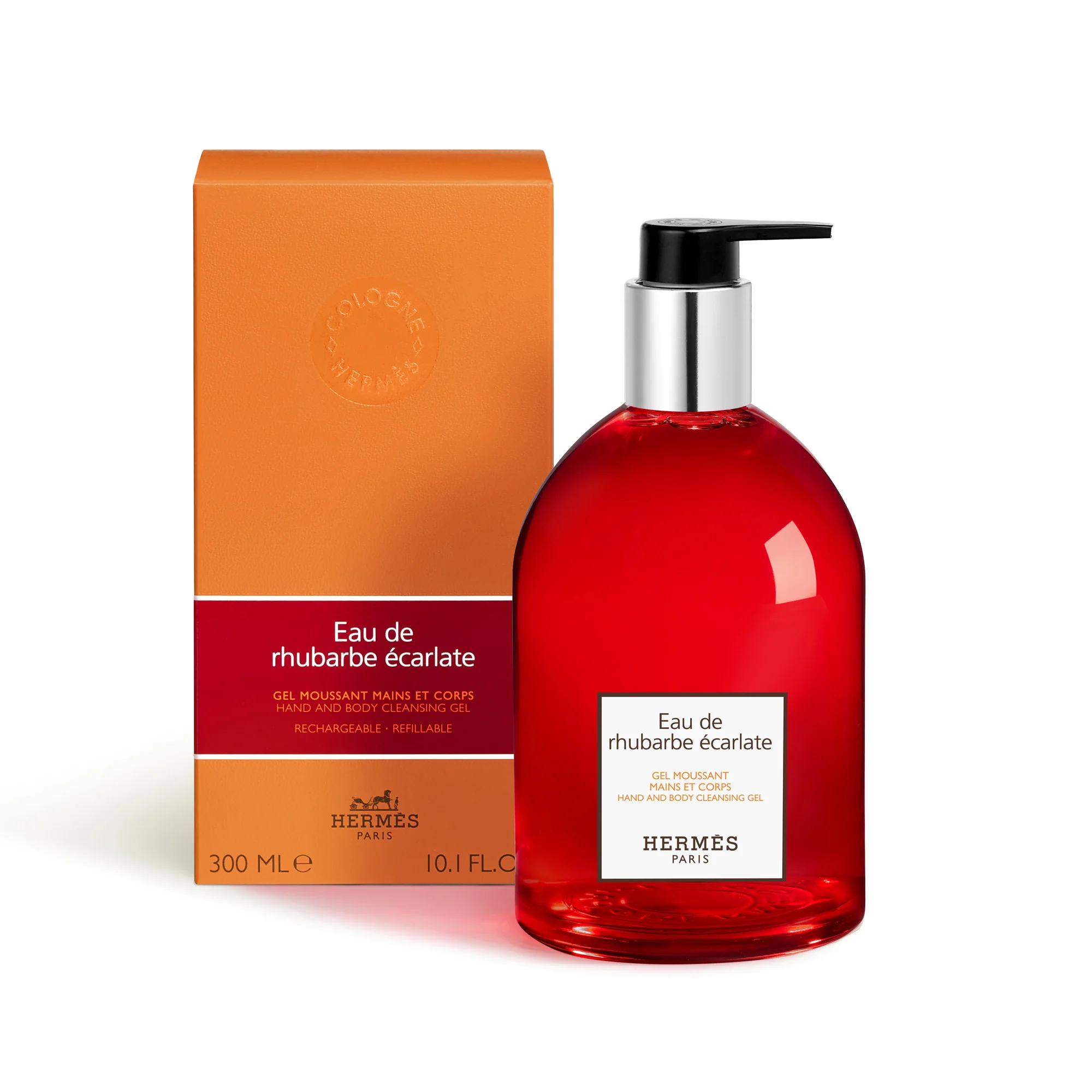 Eau De Rhubarbe Ecarlate Hand & Body Cleansing Gel 300Ml - Image 3