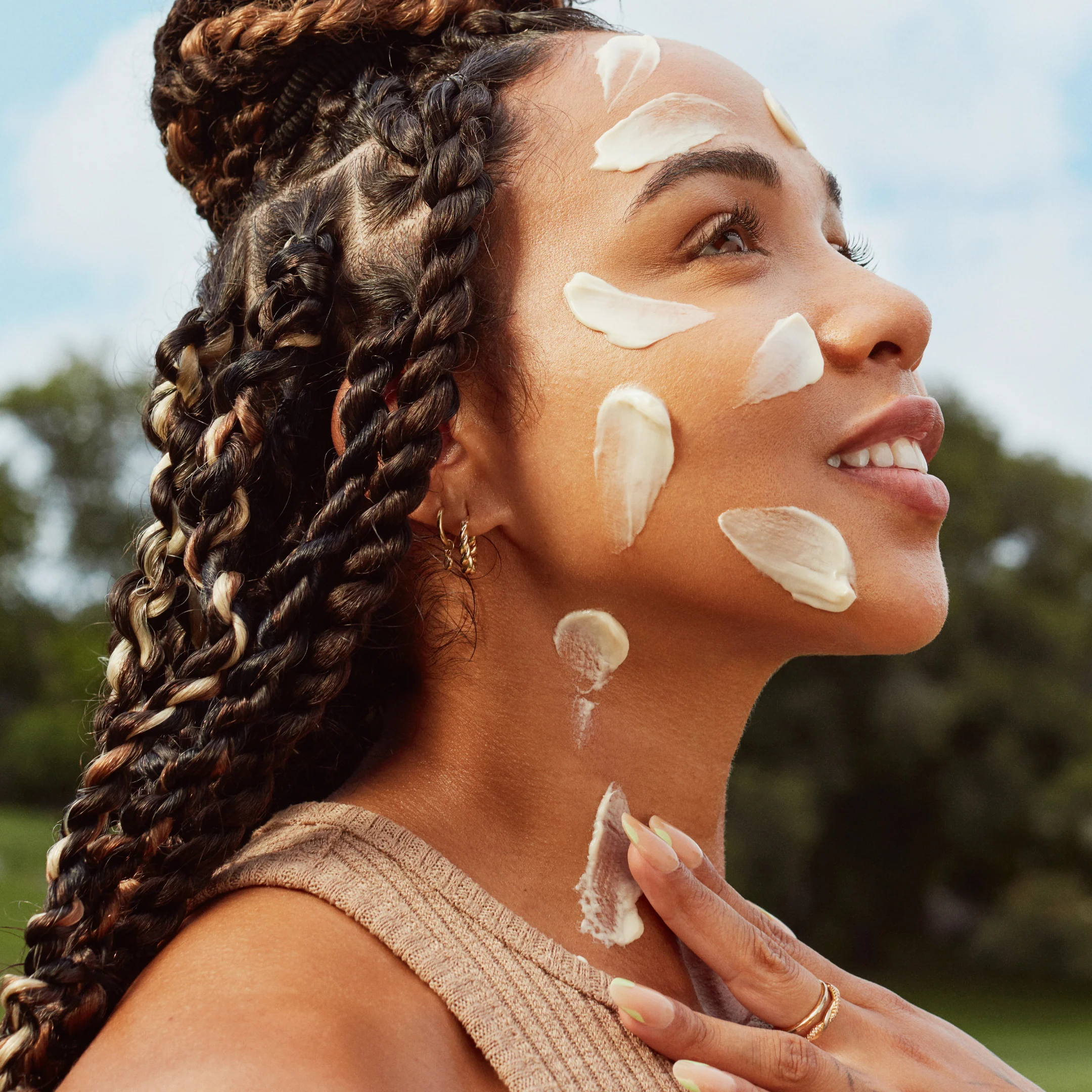 Firm Believer Goji Stem Cell + Pomegranate Smoothing Neck + Face Cream - Image 5