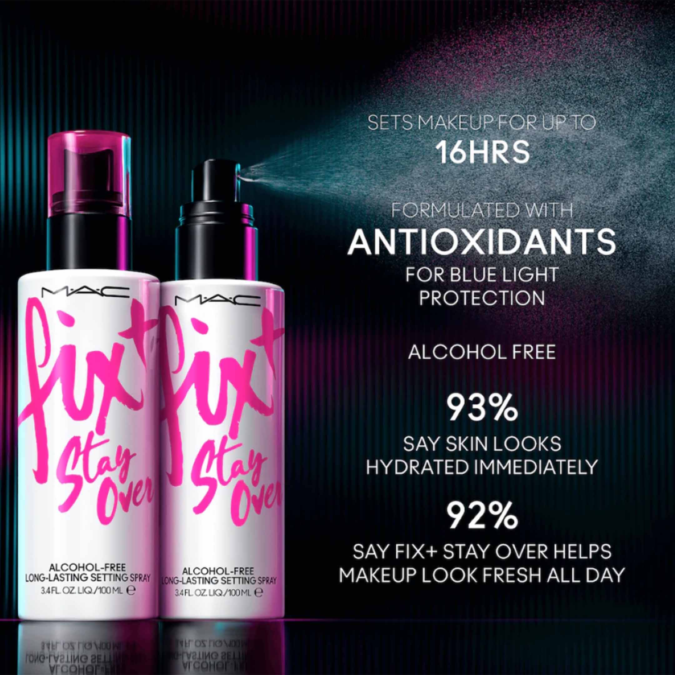 Fix+ Stay Over Alcohol Free Setting Spray - Image 3