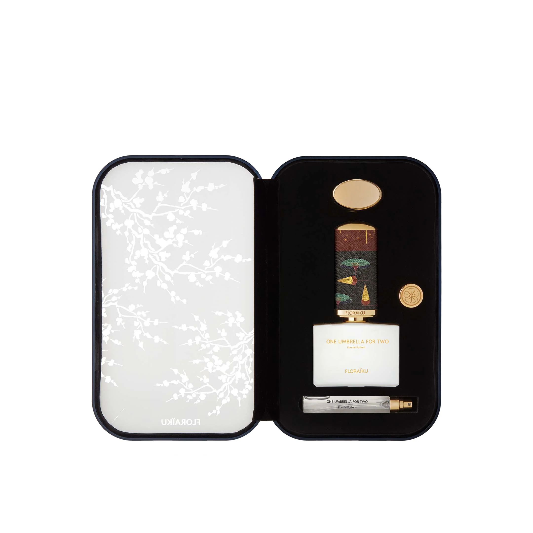 Floraiku One Umbrella For Two Eau de Parfum 50Ml + 10Ml + Purse Spray Coffret