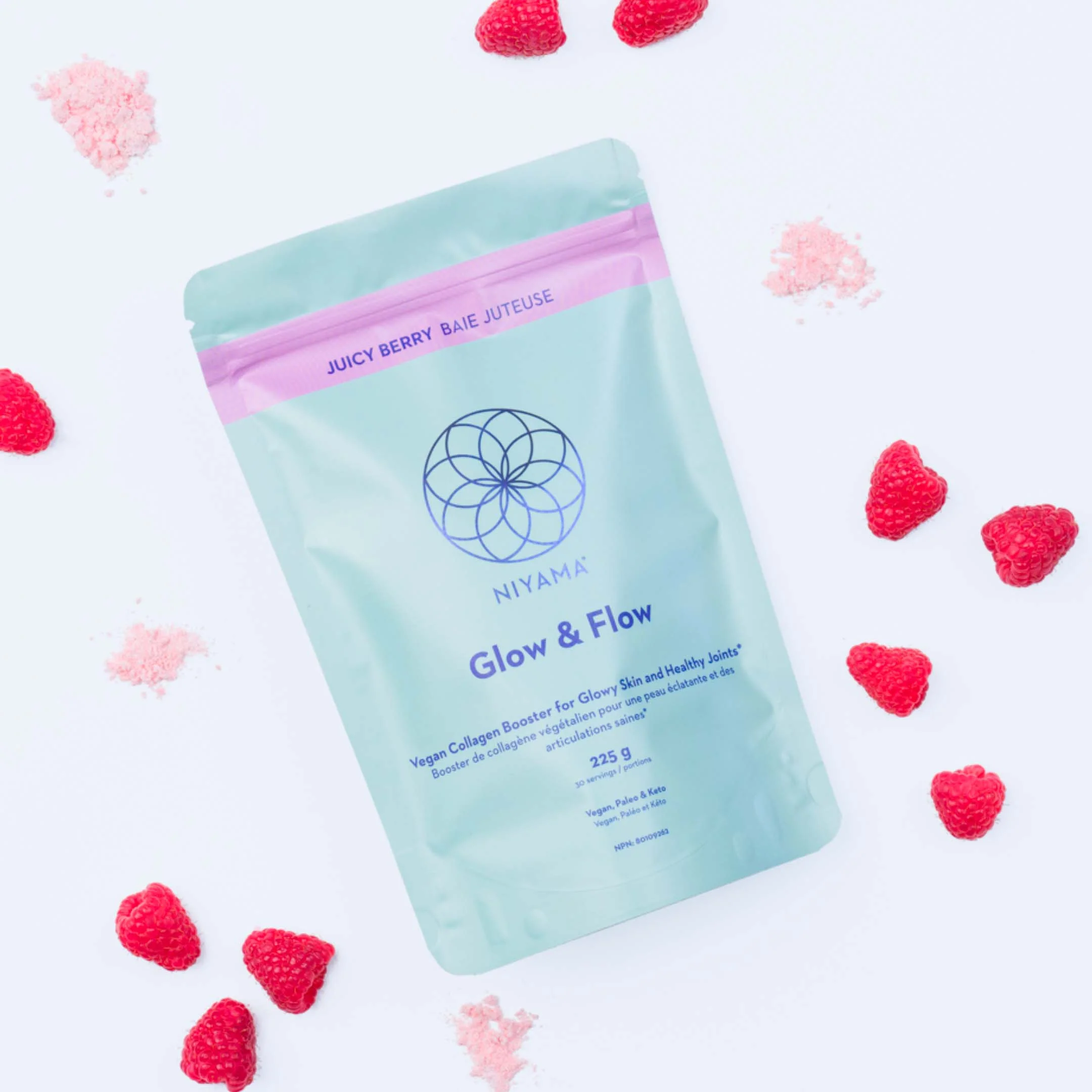 Glow & Flow Vegan Collagen Booster - Juicy Berry Flavour - Image 3