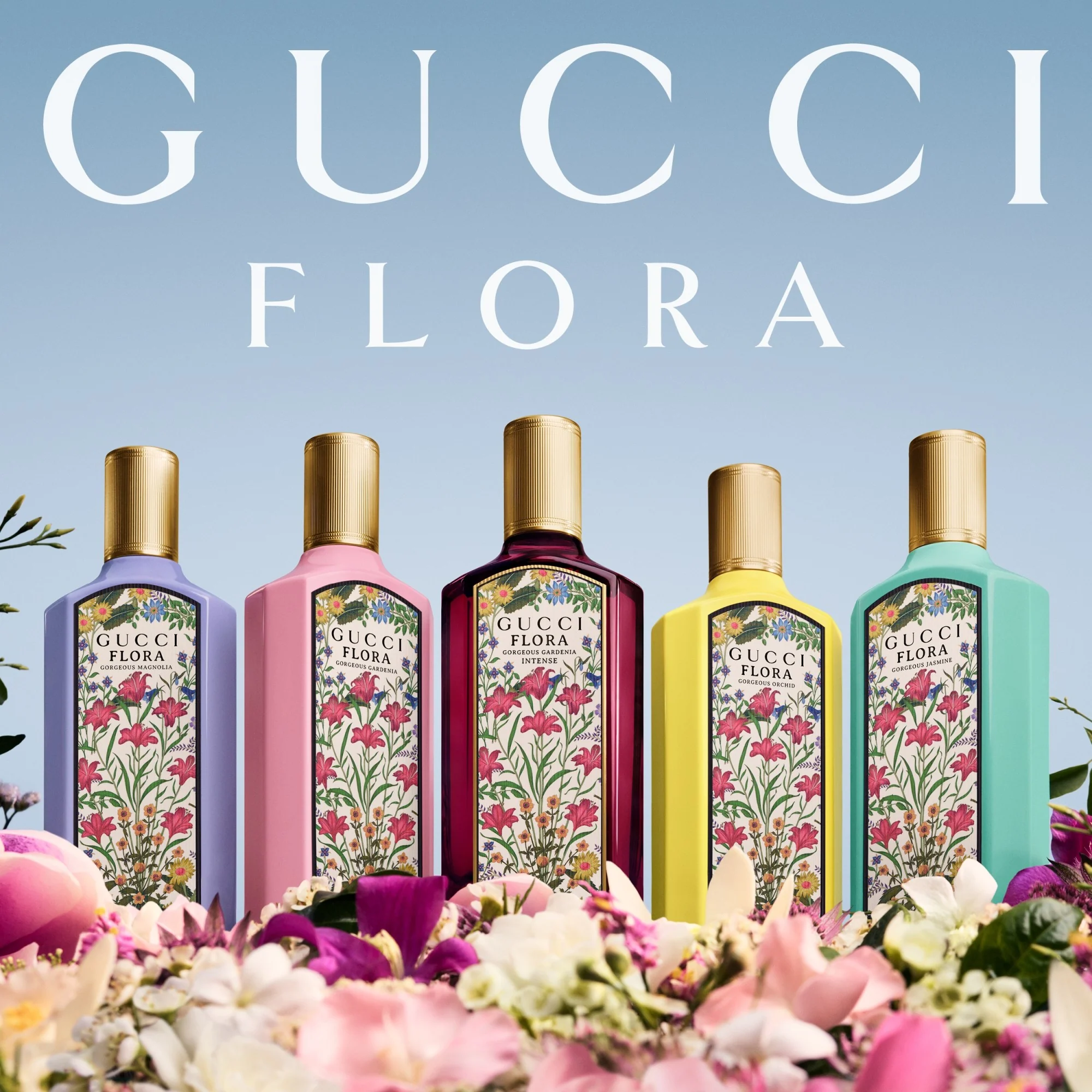 Gucci Flora Gorgeous Gardenia Eau de Parfum Intense 50ml (1.6oz) - Image 4