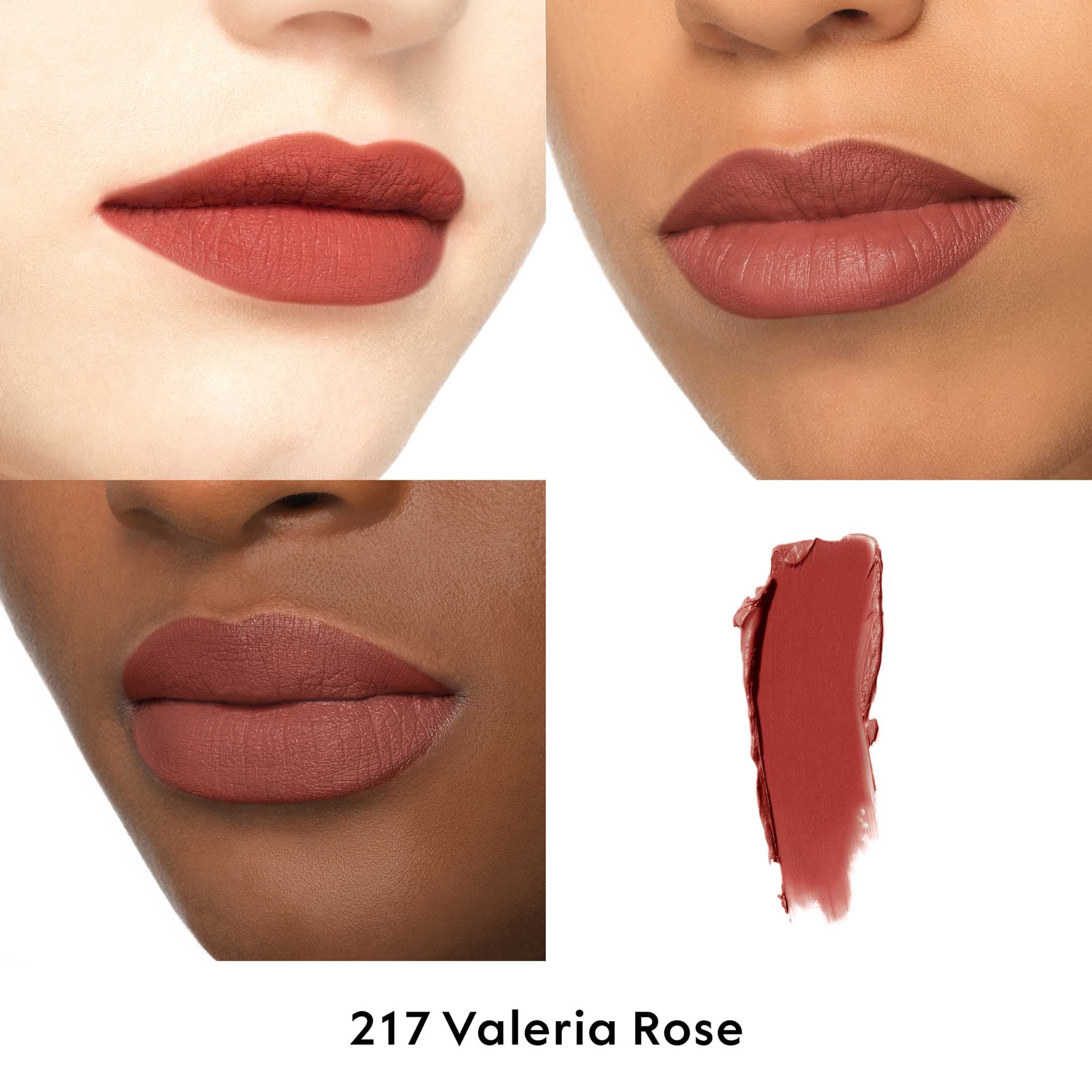 Gucci Makeup Matte Lipstick Limited Edition Shade 217 Valeria Rose - Image 4
