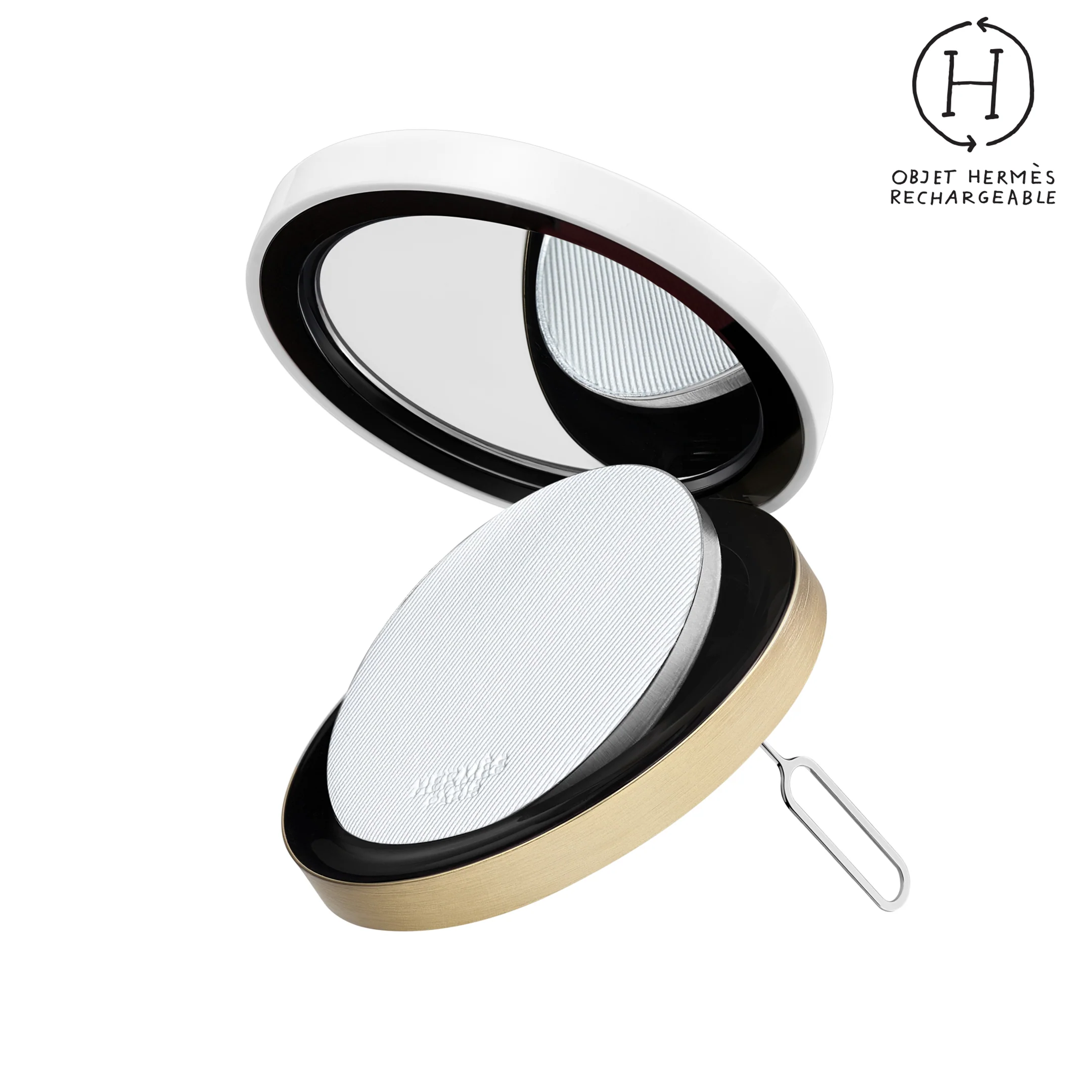 Hermes Plein Air Radiant Matte Powder Refill 01 Nuage - Image 2