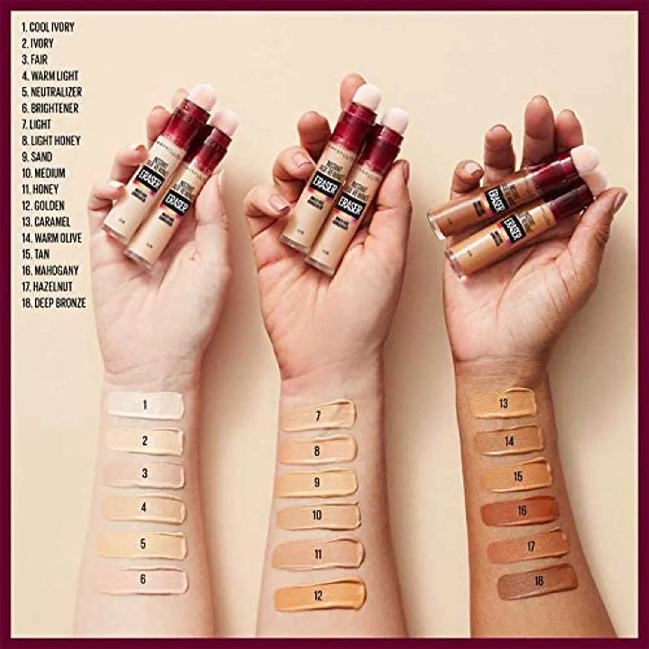 Iar Eraser Dark Circle Concealer Ivory - Image 4