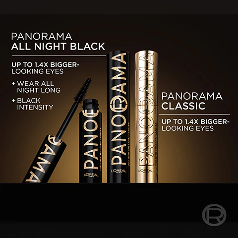 L’Oréal Paris Voluminous Panorama Mascara All Night Black, Volumizing Mascara, Up to 1.4x Bigger-Looking Eyes, All Night Black, 9.9 mL - Image 4