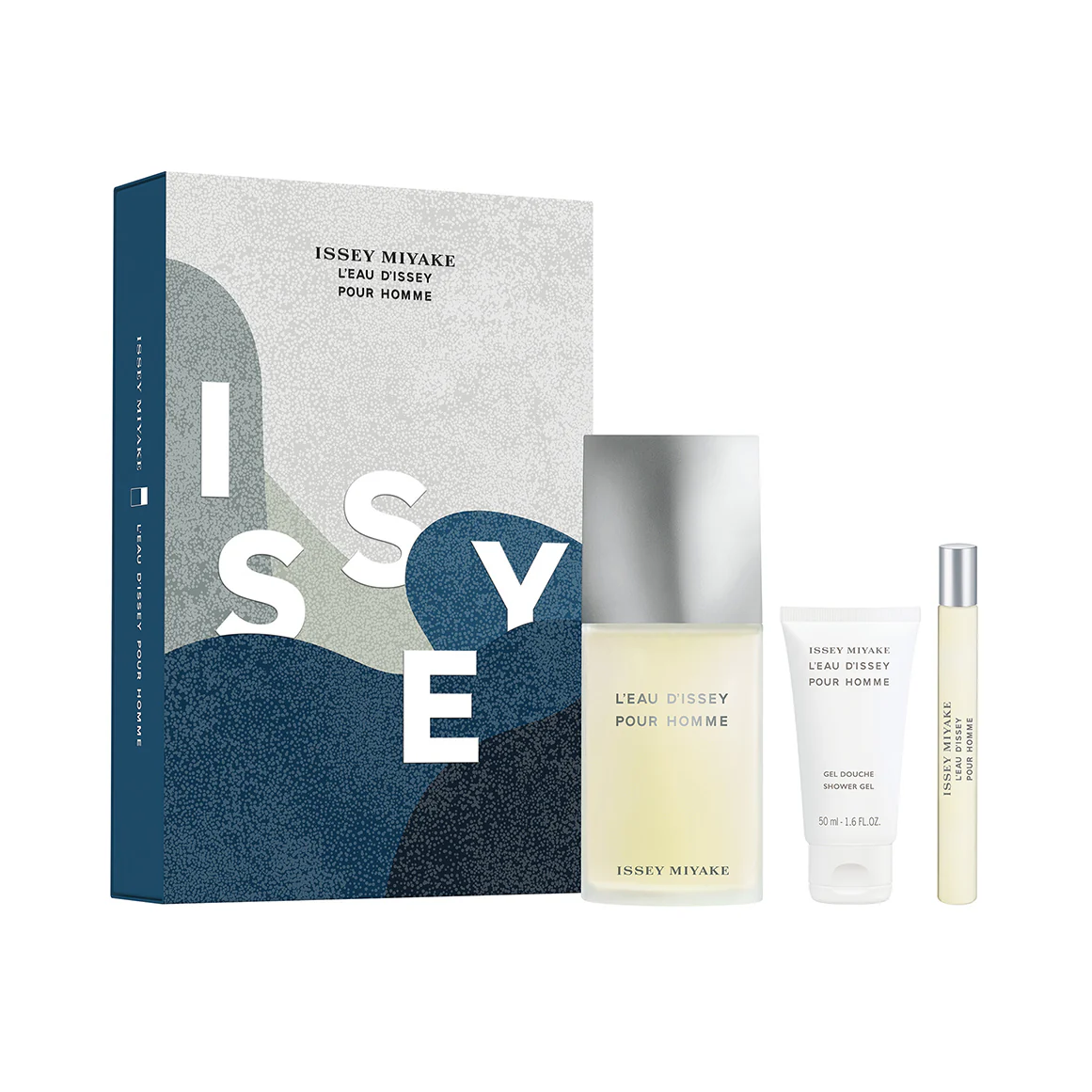 LEAU DISSEY POUR HOMME GIFT SET: EAU DE TOILETTE 125ML + 10ML + SHOWER GEL 50ML
