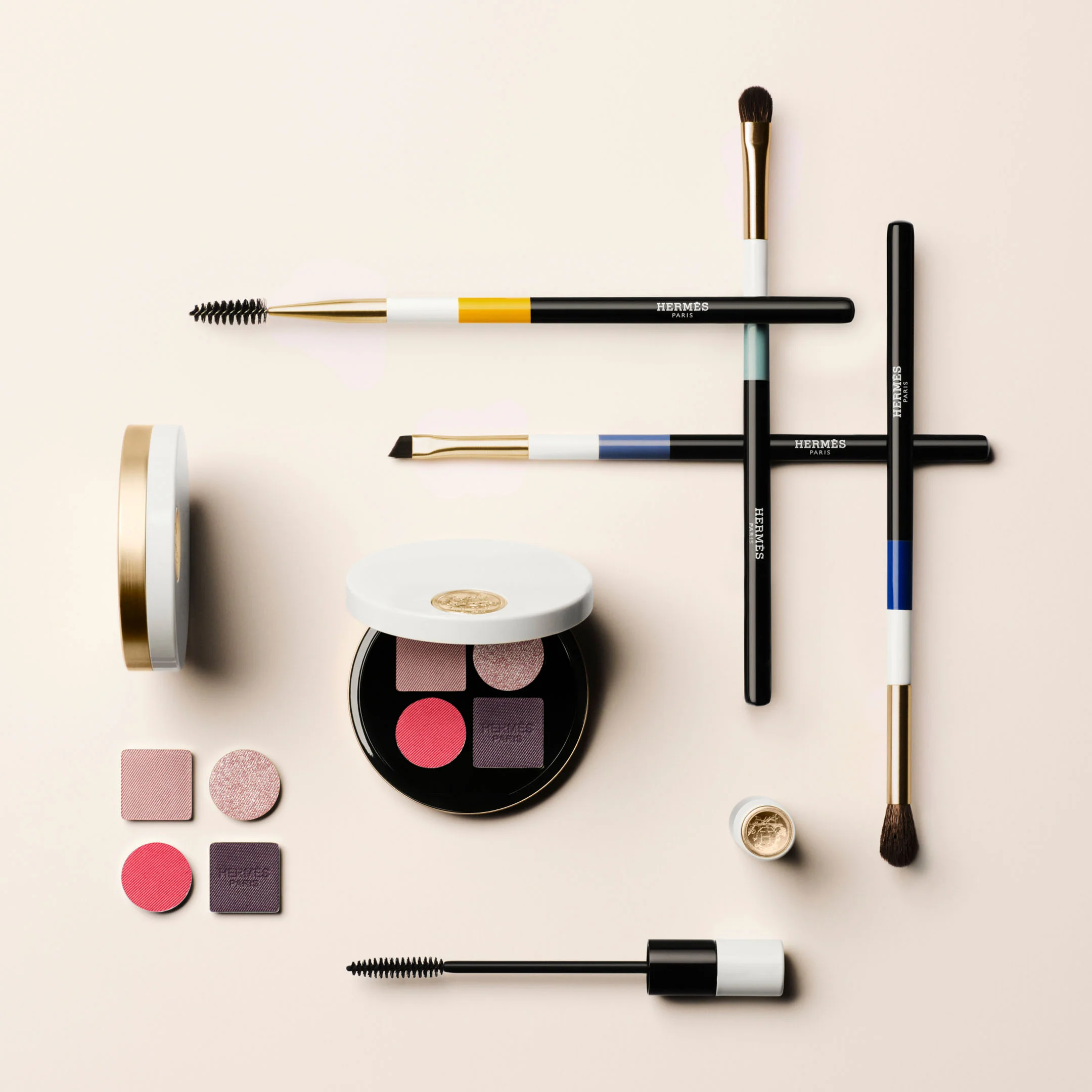 Les Pinceaux Hermes Ombres D'Hermes Lash And Eyebrow Brush - Image 3