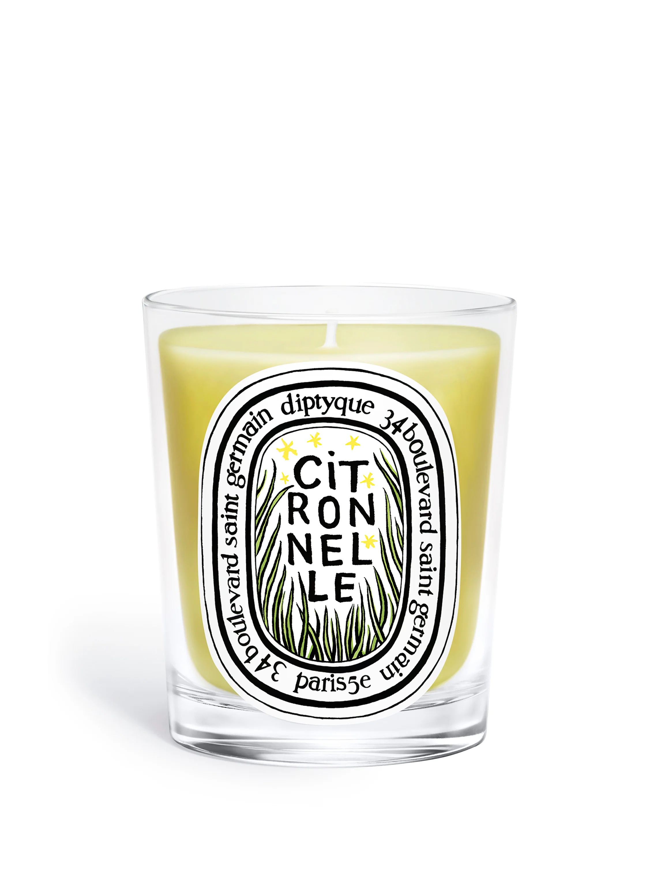 Limited Edition Citronnelle (Lemongrass) - Classic Candle - Image 2