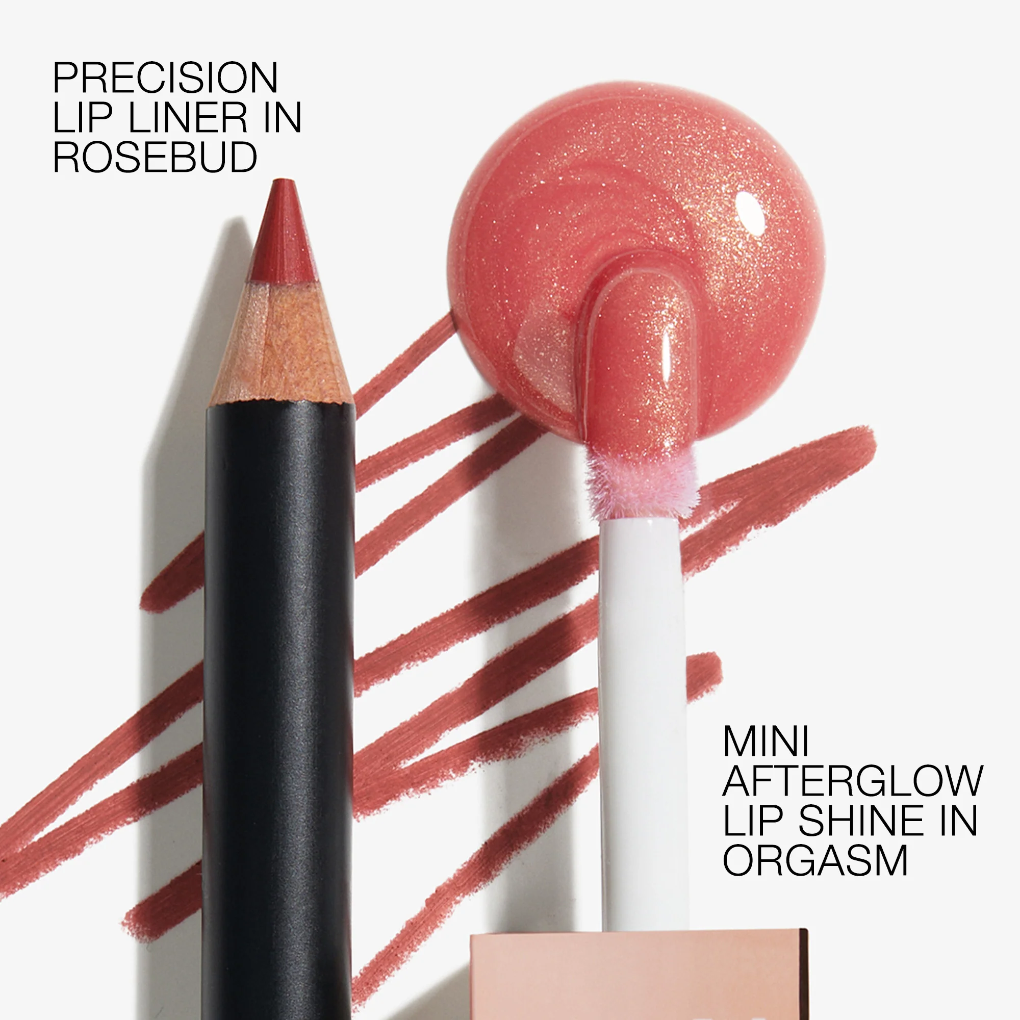 LINE & SHINE LIP DUO - ROSEBUD/ORGASM - Image 3