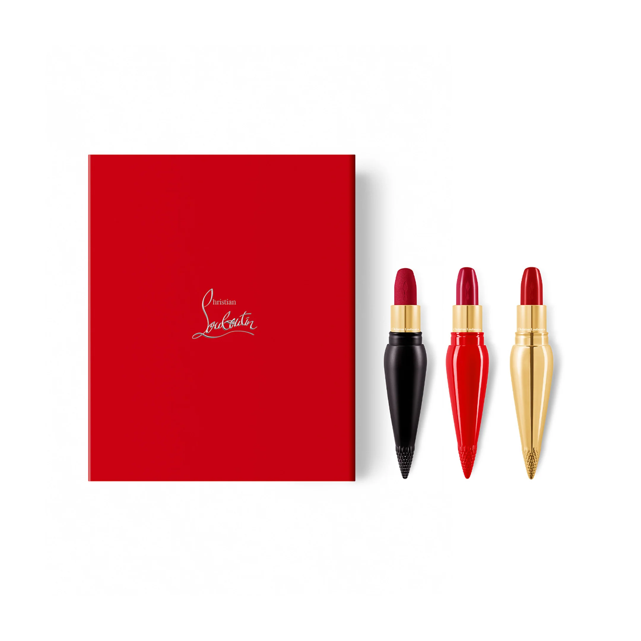 Lip Trio Rouge Louboutin Coffret - Rouge Louboutin 001M, Rouge Louboutin 001, Rouge Louboutin 001G