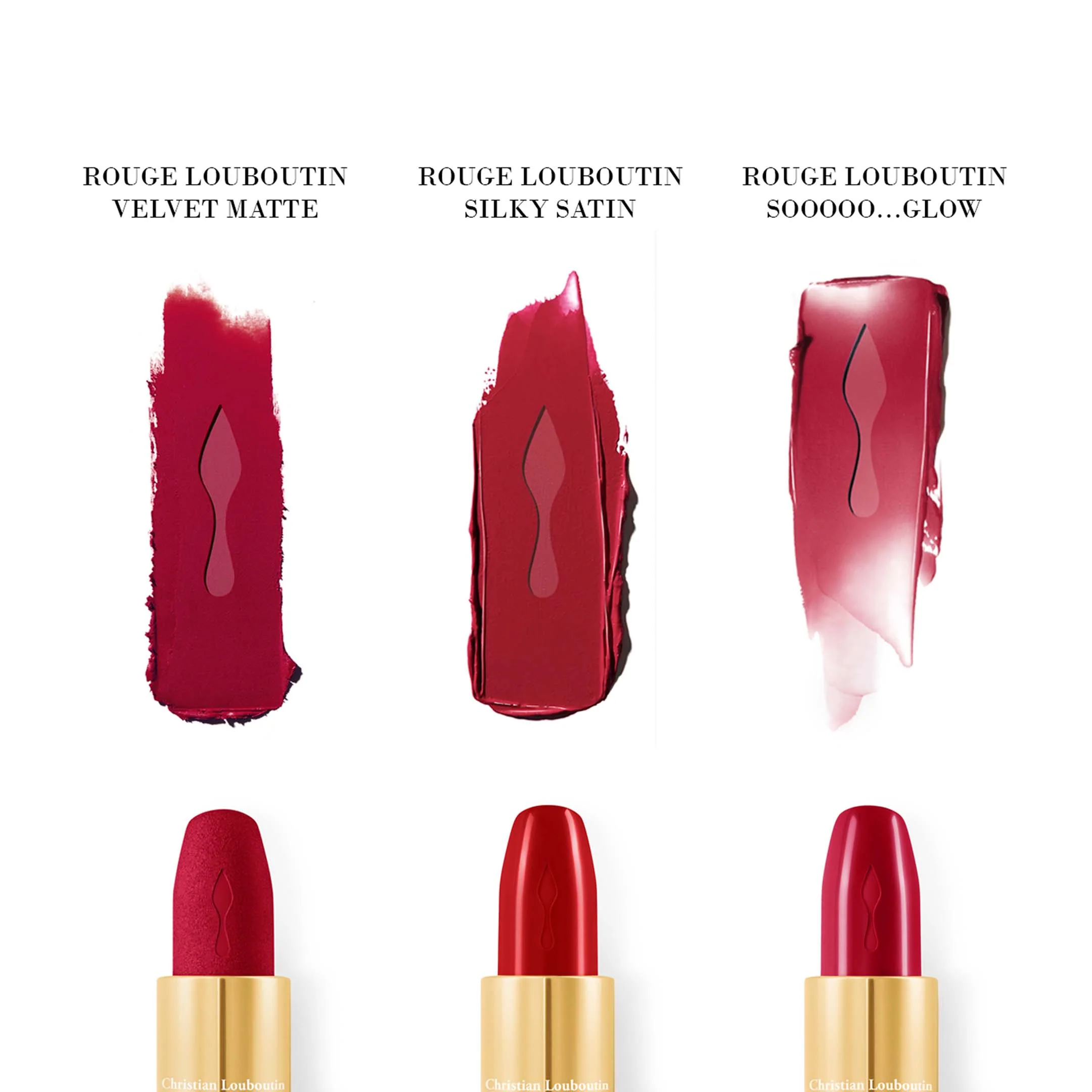 Lip Trio Rouge Louboutin Coffret - Rouge Louboutin 001M, Rouge Louboutin 001, Rouge Louboutin 001G - Image 2