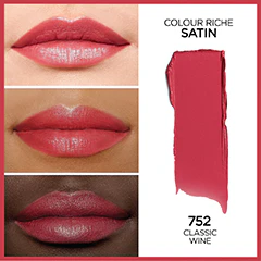 L'Oreal Colour Riche Luminous Lip Classic Wine - Image 9