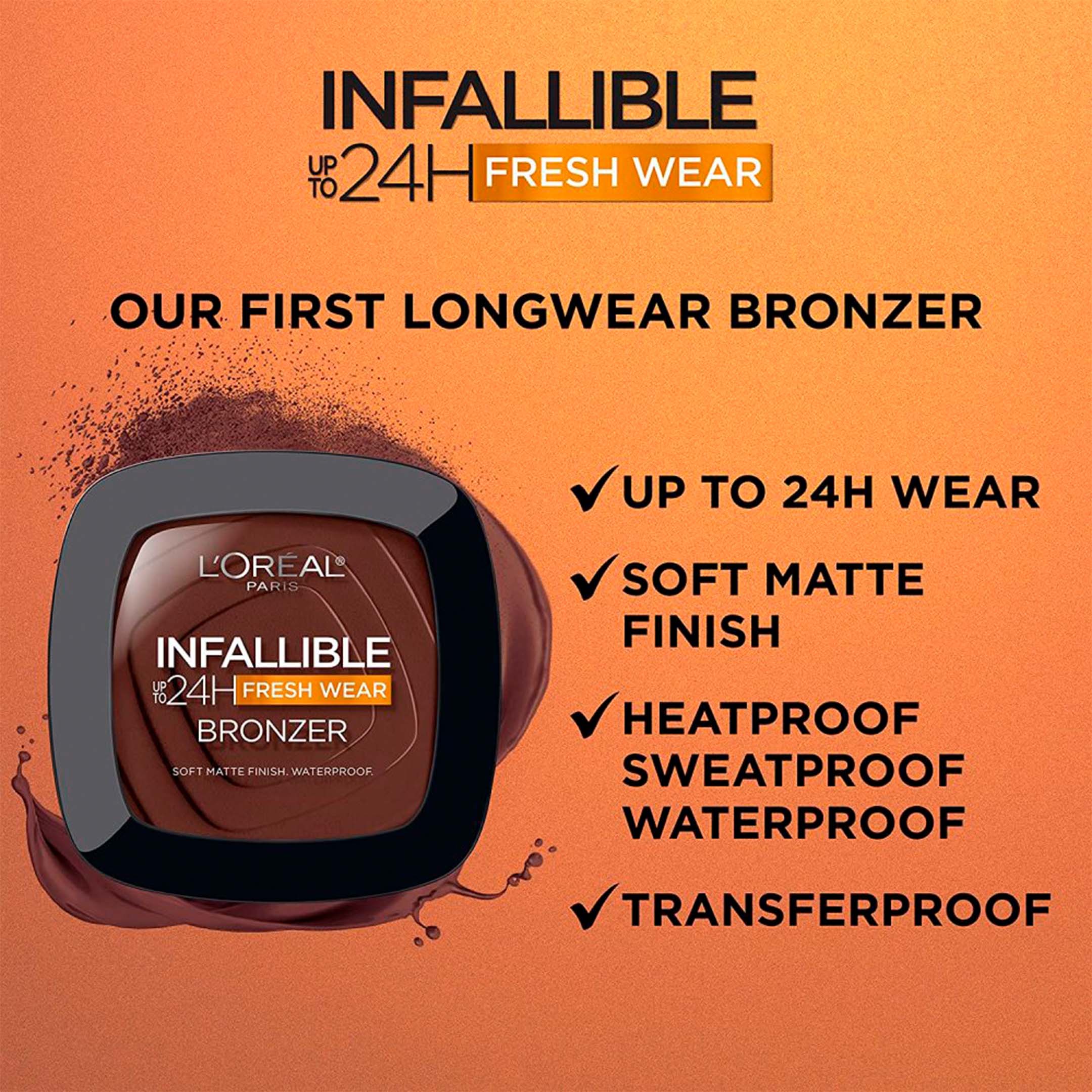 L'Oreal Infallible Bronzer Deep Dark - Image 2