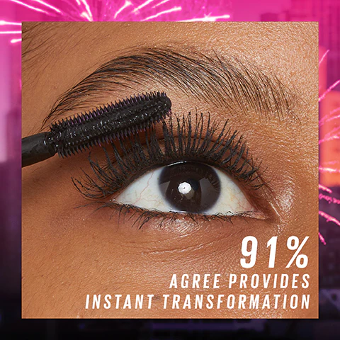 Maybelline Lash Sensational Firework Mascara, Washable Mascara, Volumize, 360 Flare Impact, 10 ml - Image 5