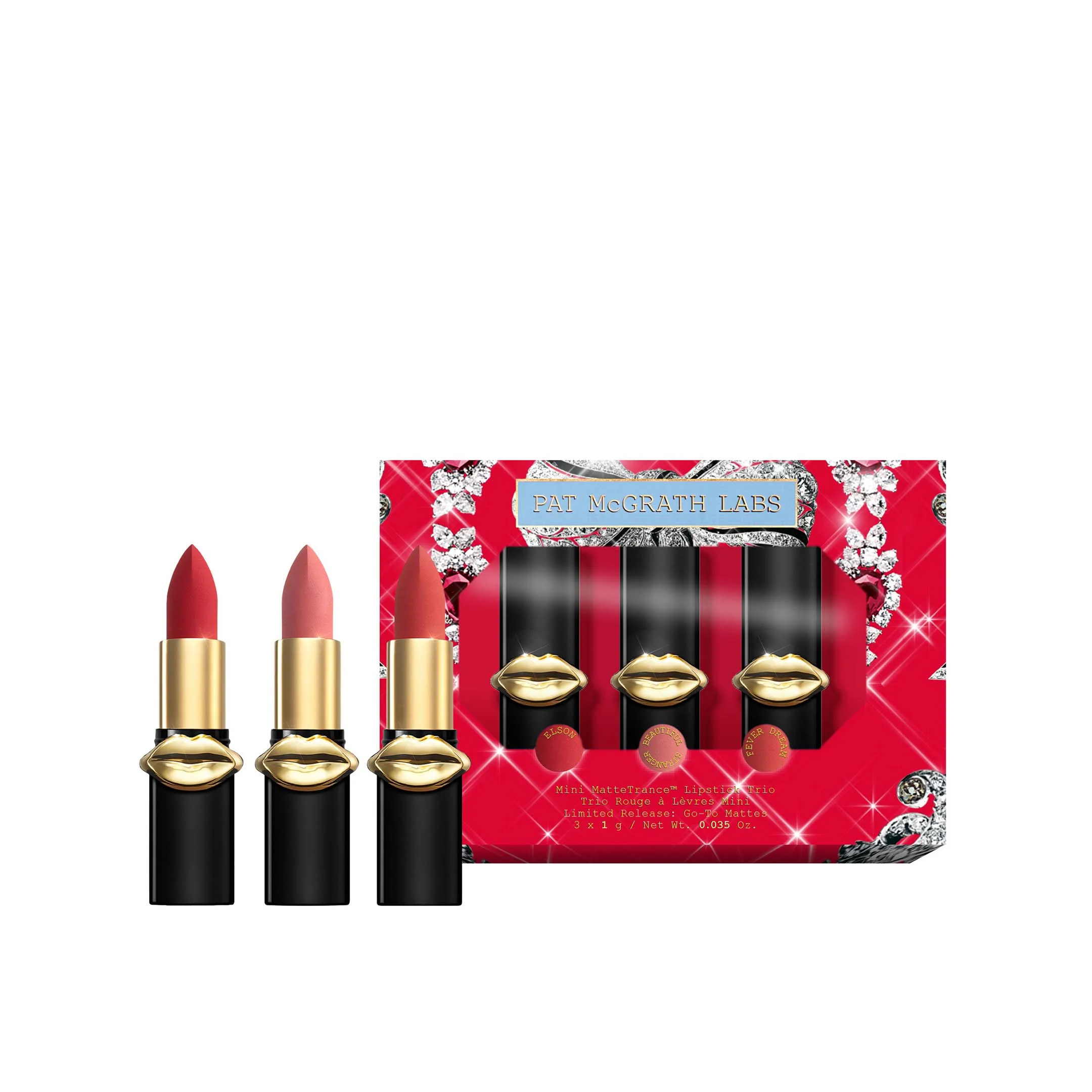 Mini Mattetrance⢠Lipstick Trio Limited Release: Go-To Mattes