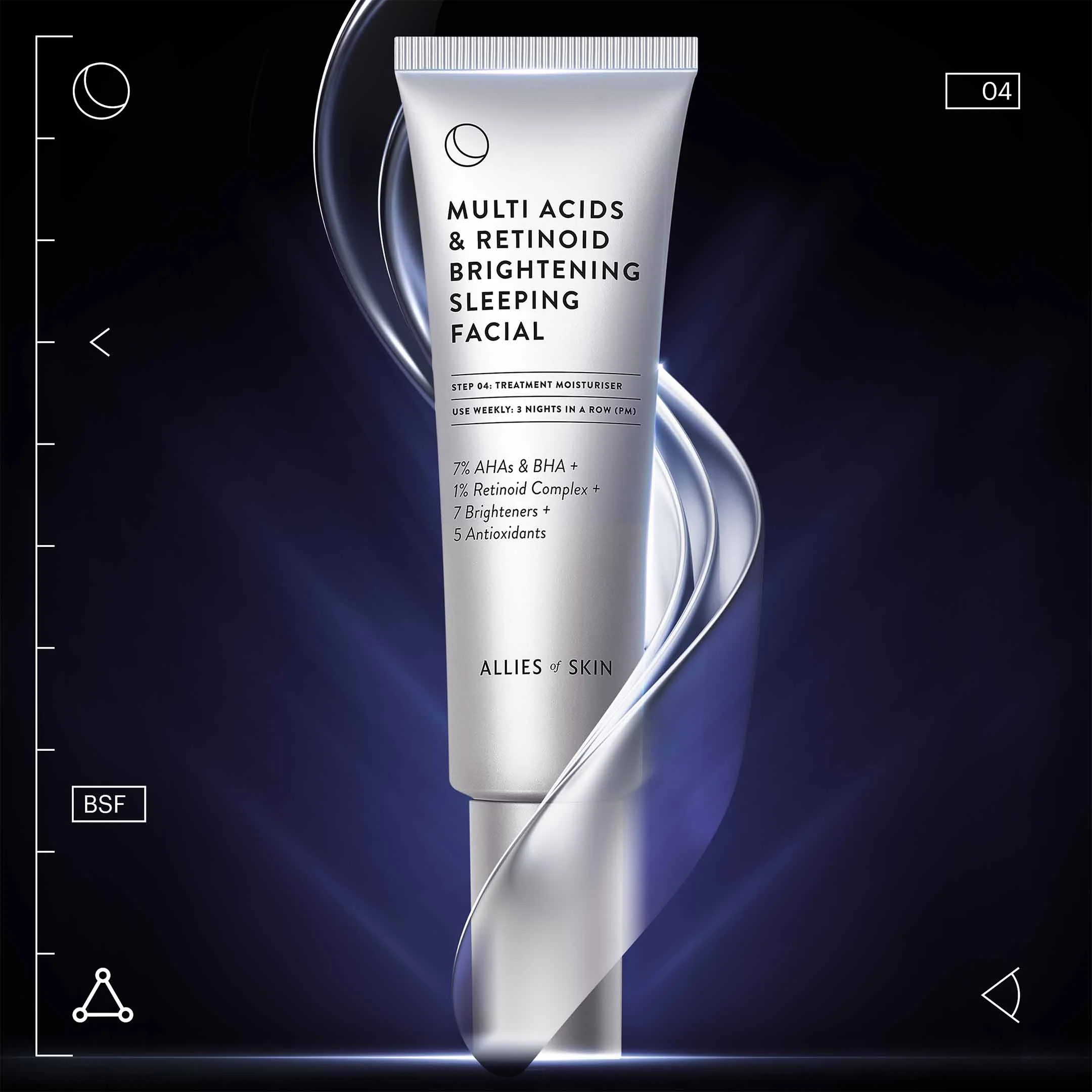 Multi Acids & Retinoid Brightening Sleeping Facial - Image 7