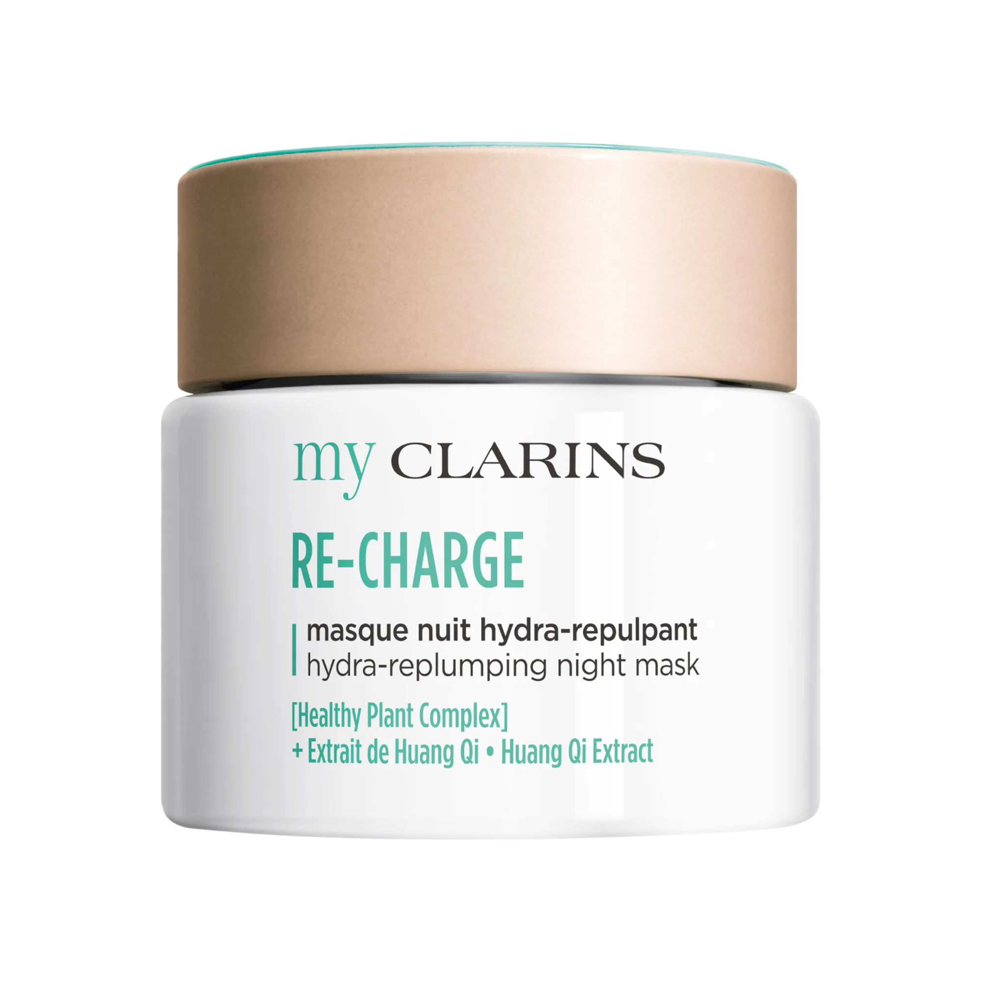 My Clarins RE-CHARGE hydra-replumping night mask
