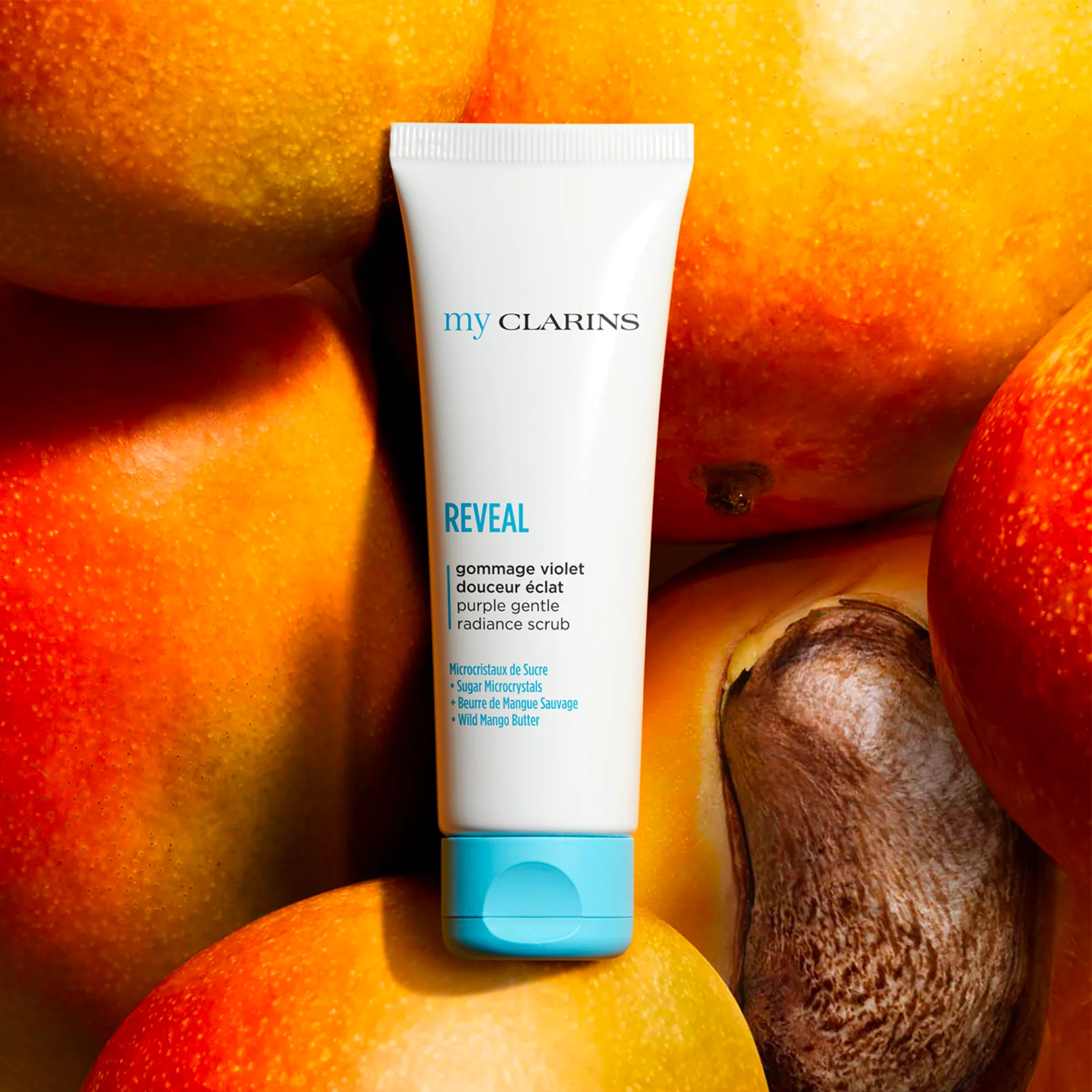 My Clarins REVEAL Purple Gentle Radiance Scrub - Image 4