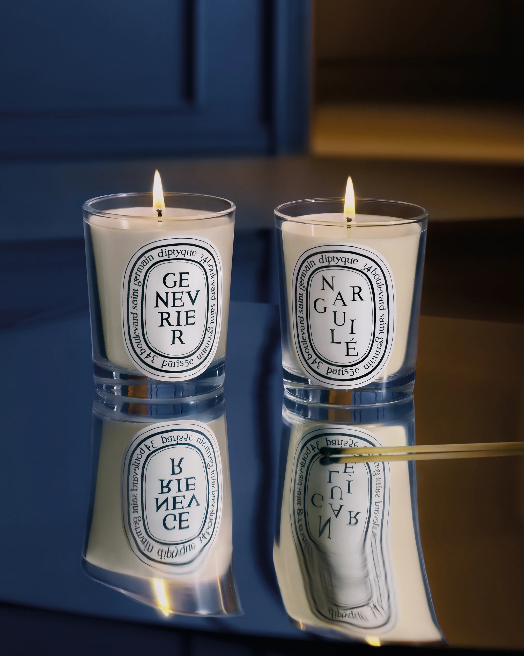 Narguilé & Genévrier (Juniper) - Set of 2 Small Candles - Image 3
