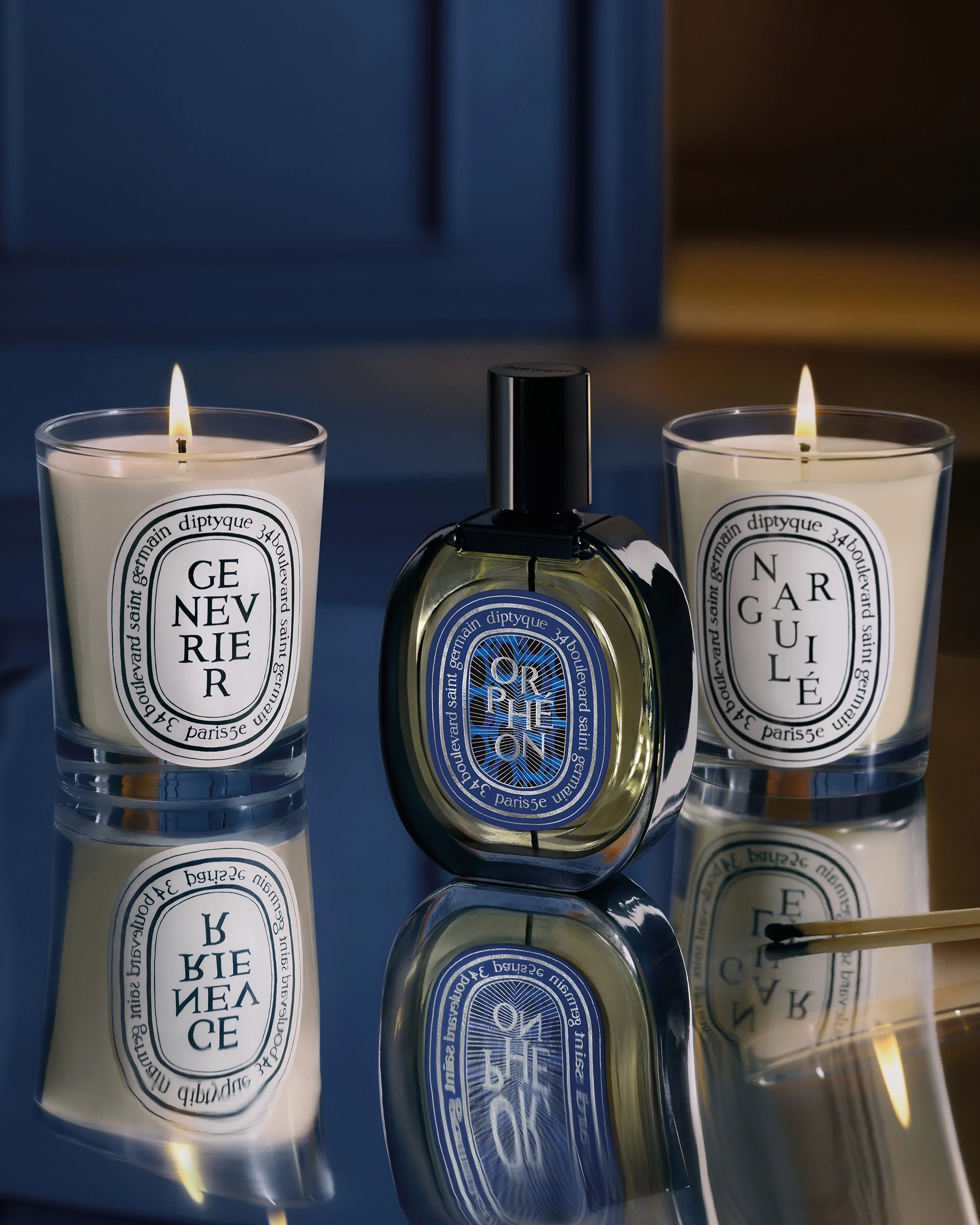 Narguilé & Genévrier (Juniper) - Set of 2 Small Candles - Image 4