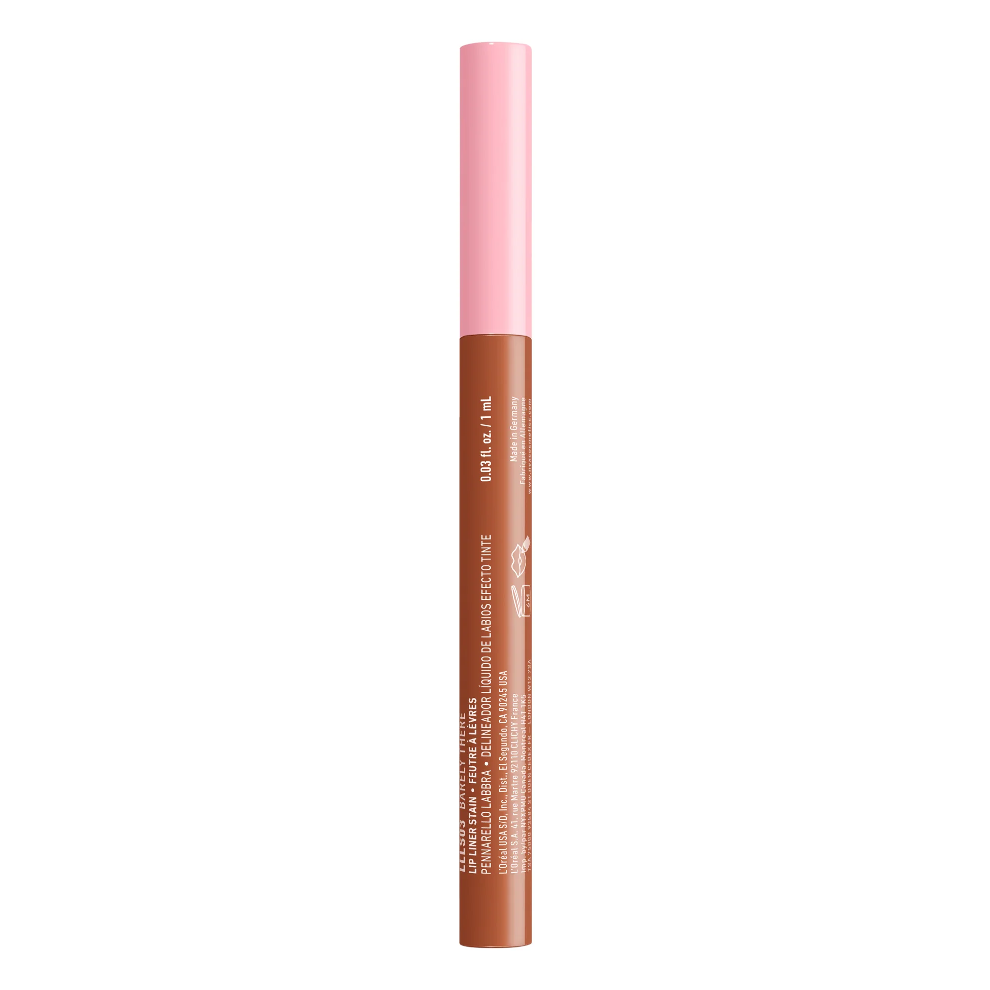 NYX LIP LINGERIE LINER STAIN BARELY THERE