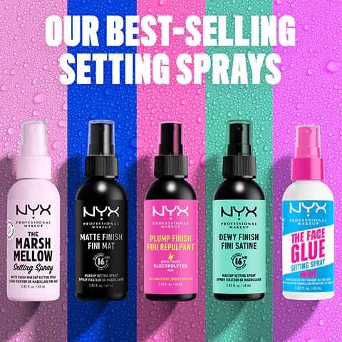 NYX Professional Makeup The Face Glue Setting Spray, Gripping Makeup Setting Spray with MAPLE SYRUP, Up to 24 hr wear, Transfer resistant & Waterproof, Non-sticky, 60 ml - Image 8