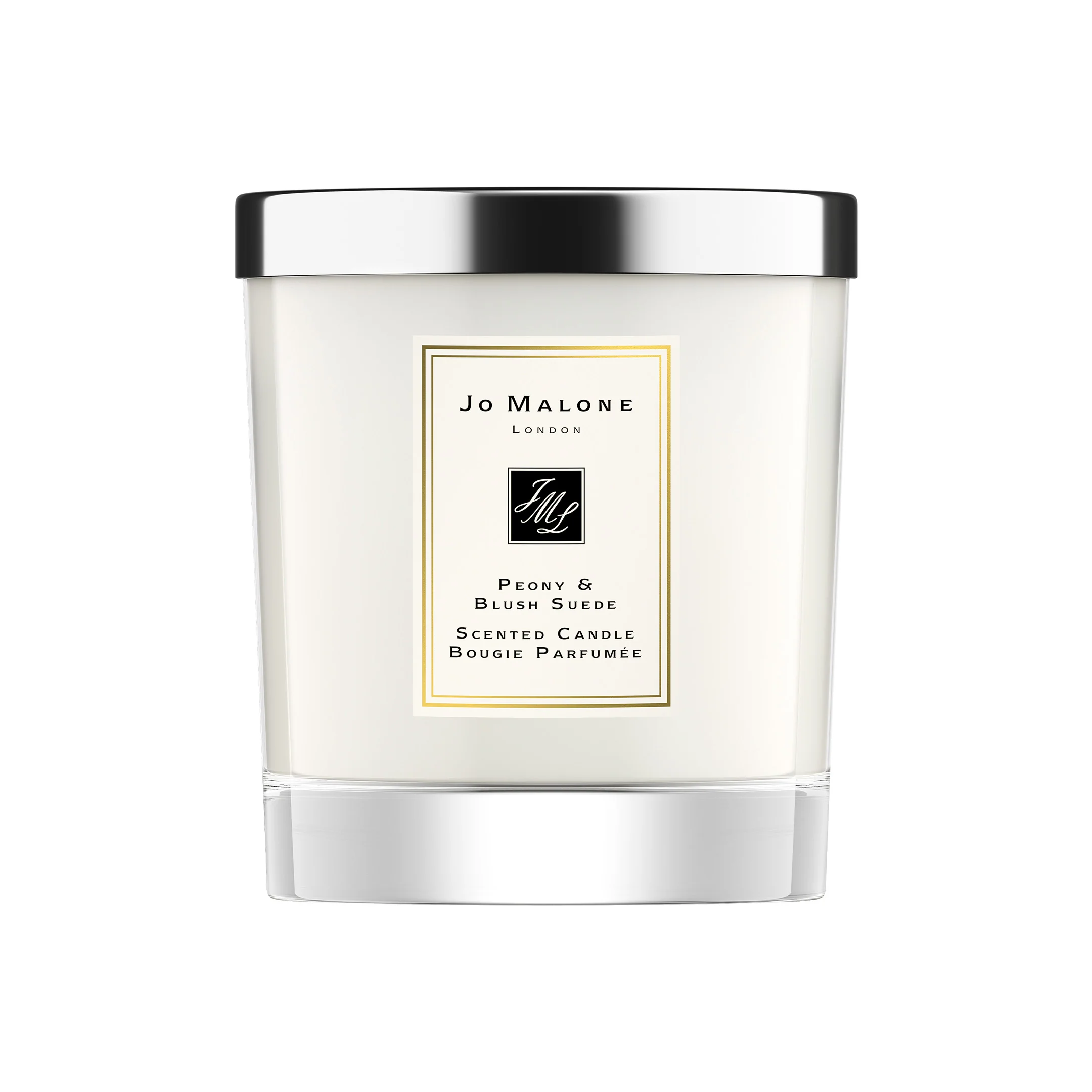 Peony & Blush Suede Home Candle