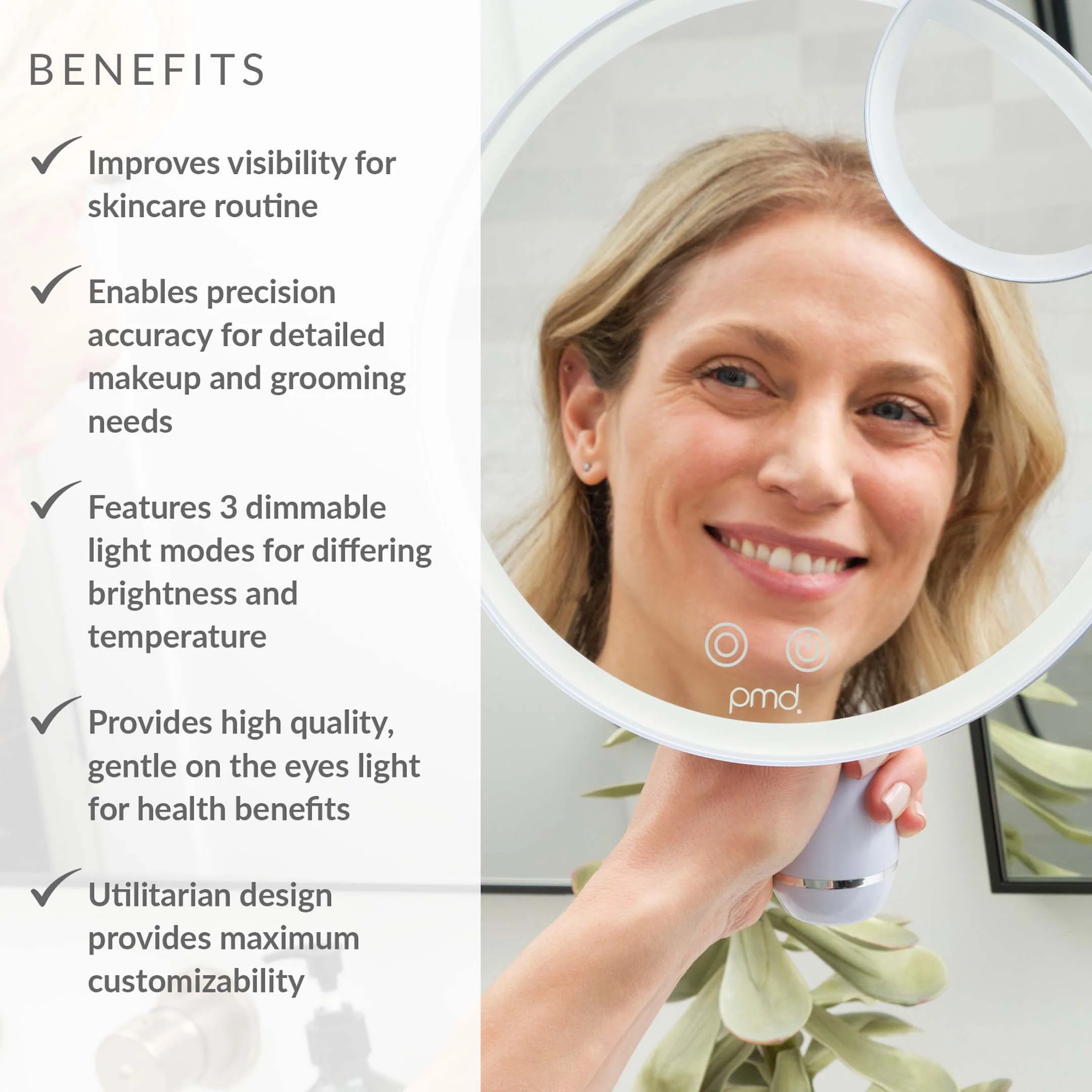PMD Reflect Pro - Premium Beauty LED Mirror - Image 3