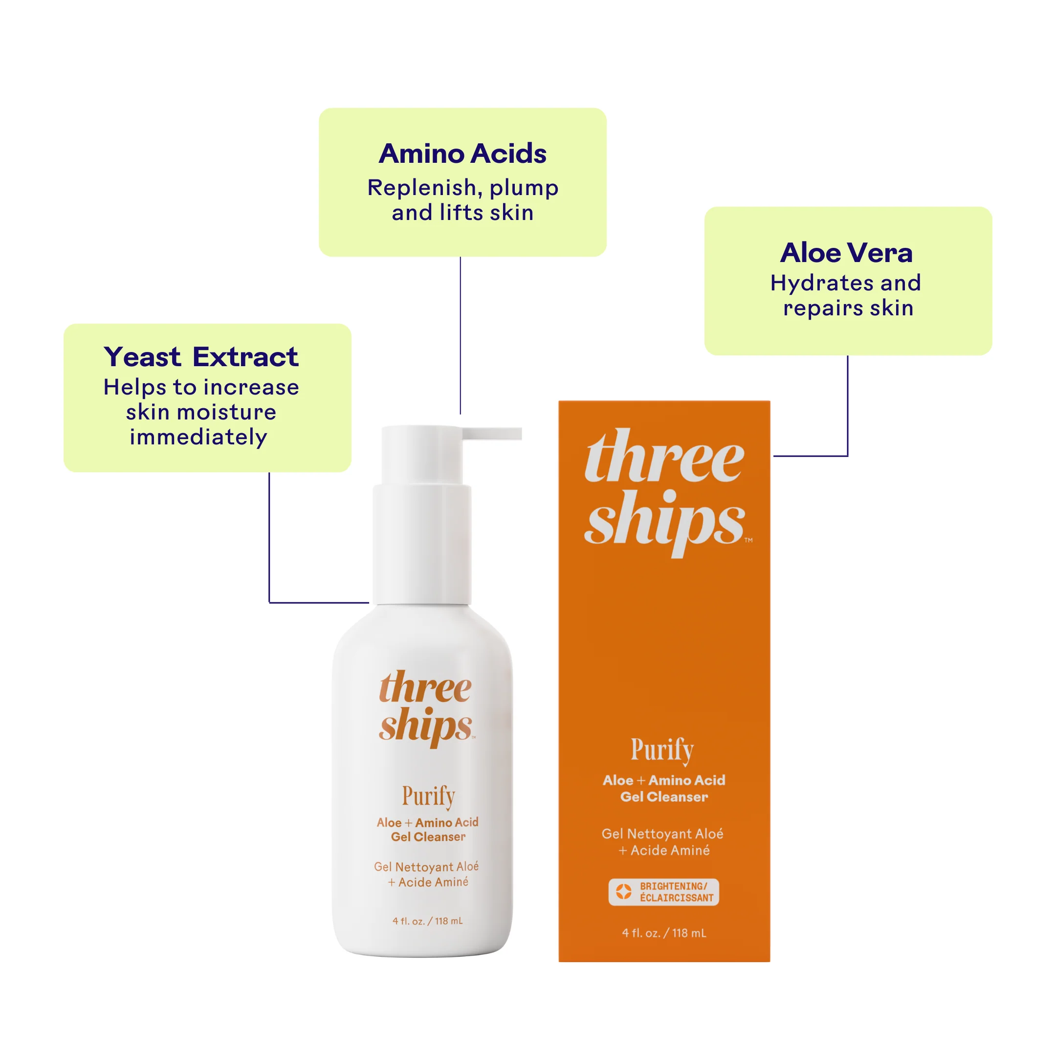 Purify Aloe + Amino Acid Gel Cleanser - Image 2