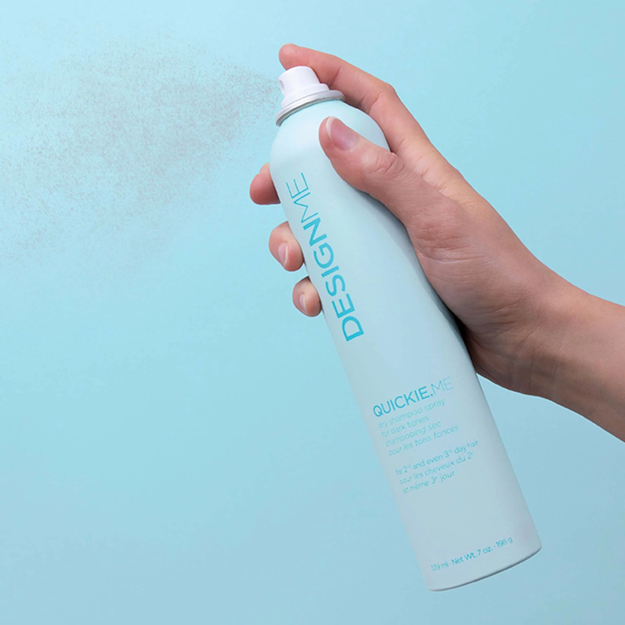 Quickie.Me Dry Shampoo Spray Brunette & Dark Tones 339Ml / 7Oz - Image 3