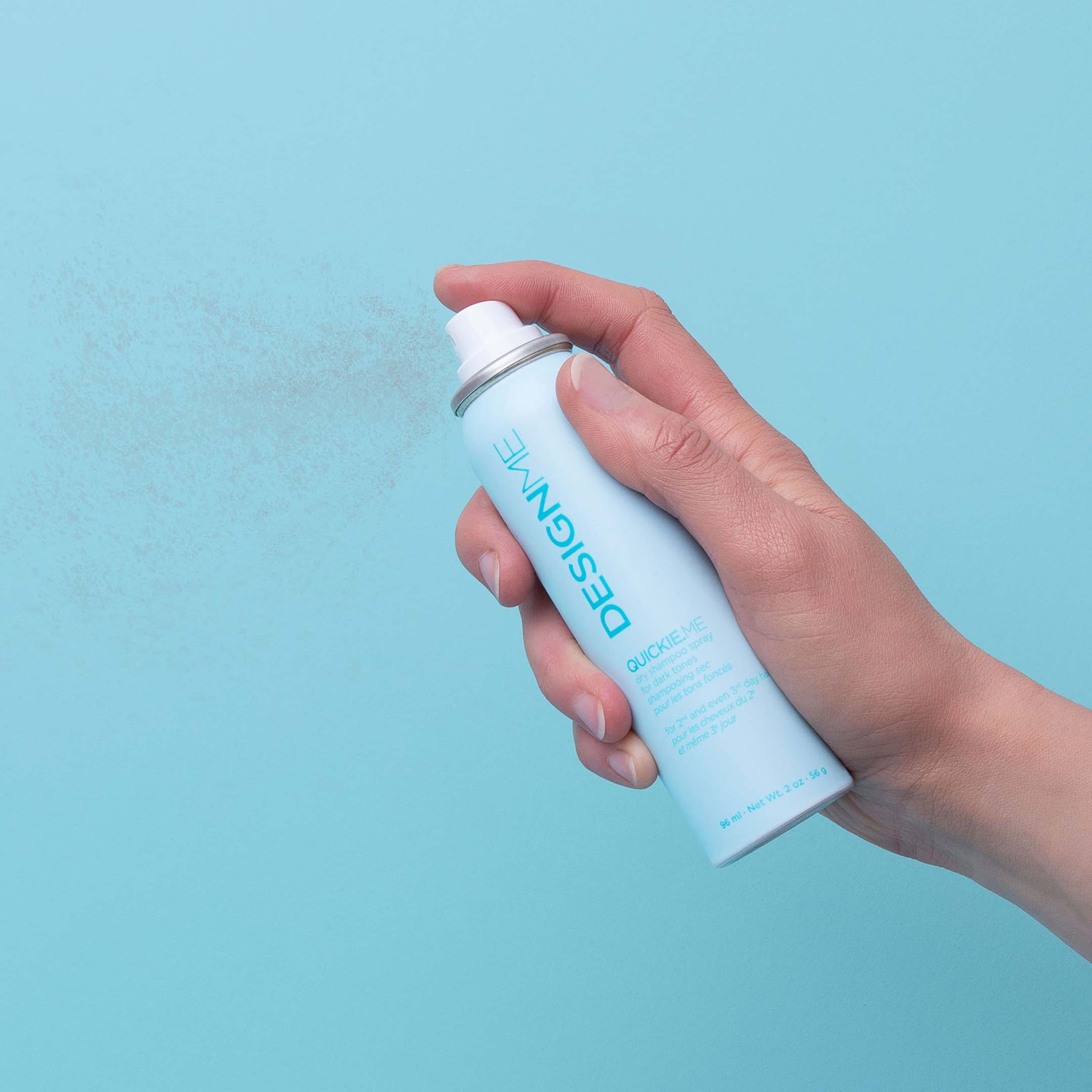 Quickie.Me Dry Shampoo Spray Brunette & Dark Tones 96Ml / 2Oz - Image 3